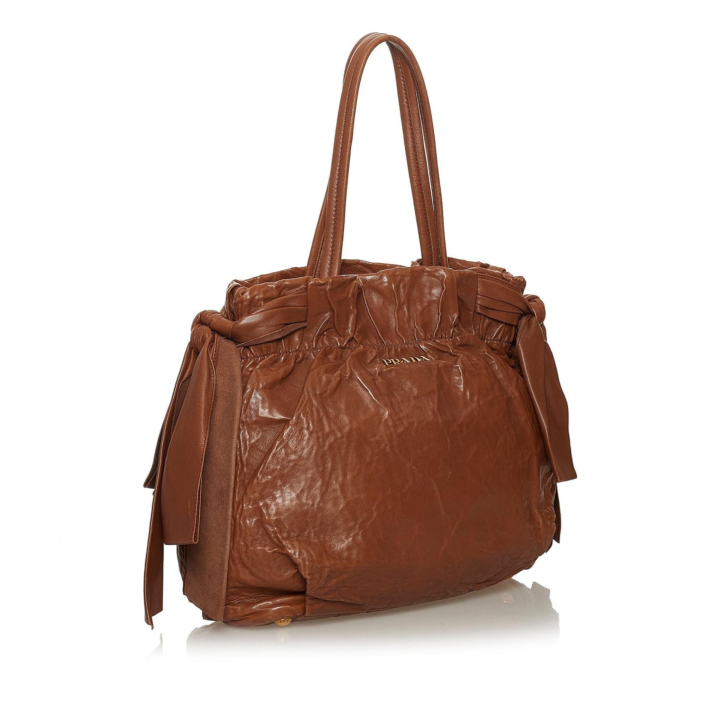 Prada Bow Nappa Satchel Shg Leather Satchel Bag Satchel Shg 28742