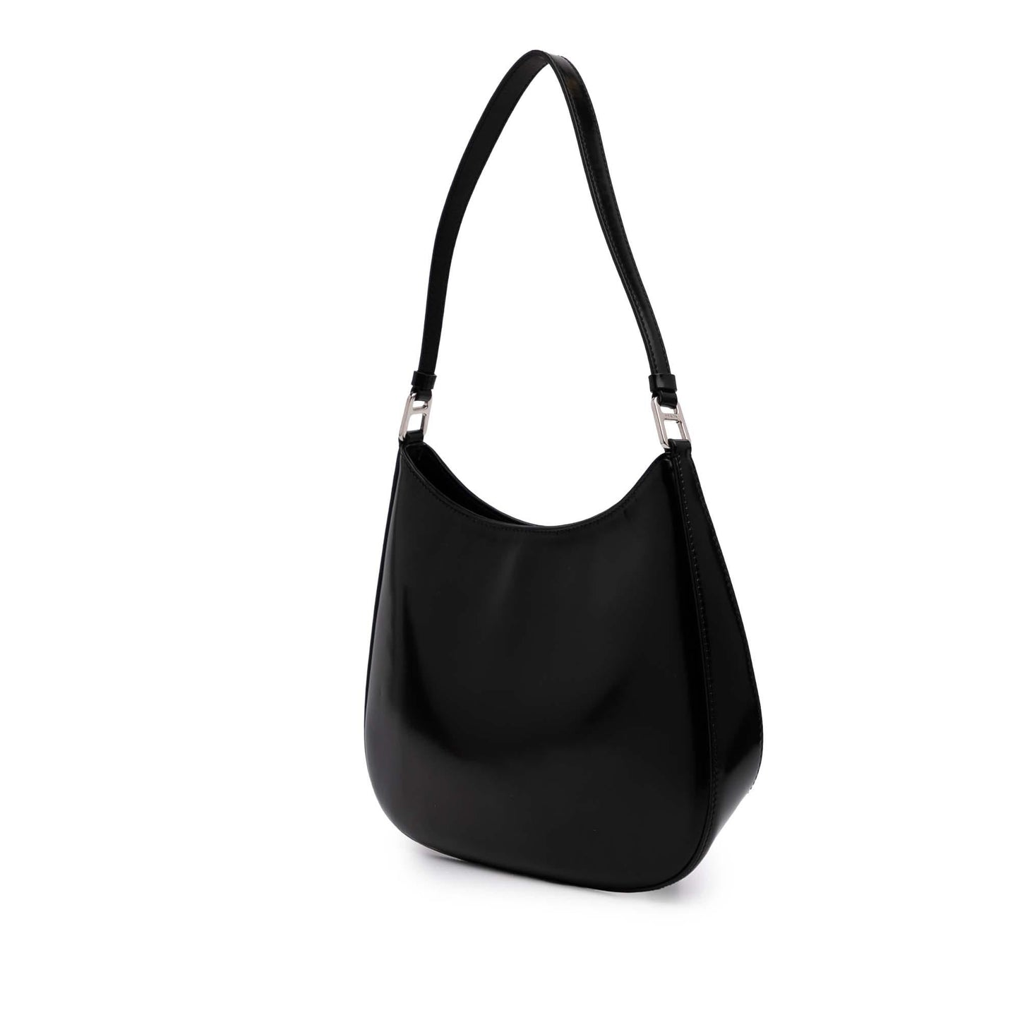 Prada Brushed Cleo Shoulder Bag Leather Shoulder Bag 1