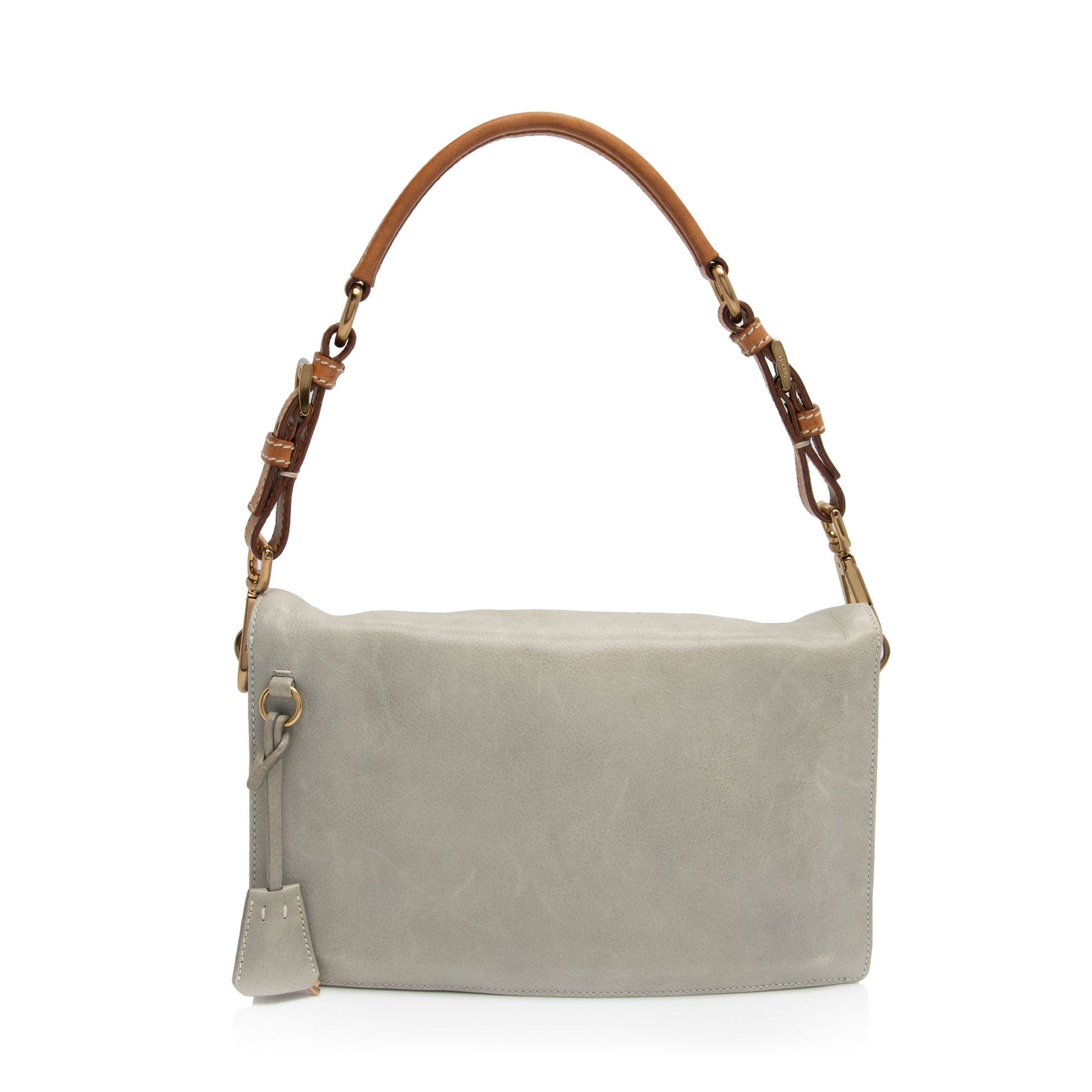 Prada Buffalo Sound Padlock Shoulder Bag Shf 9Xfle4 Flap