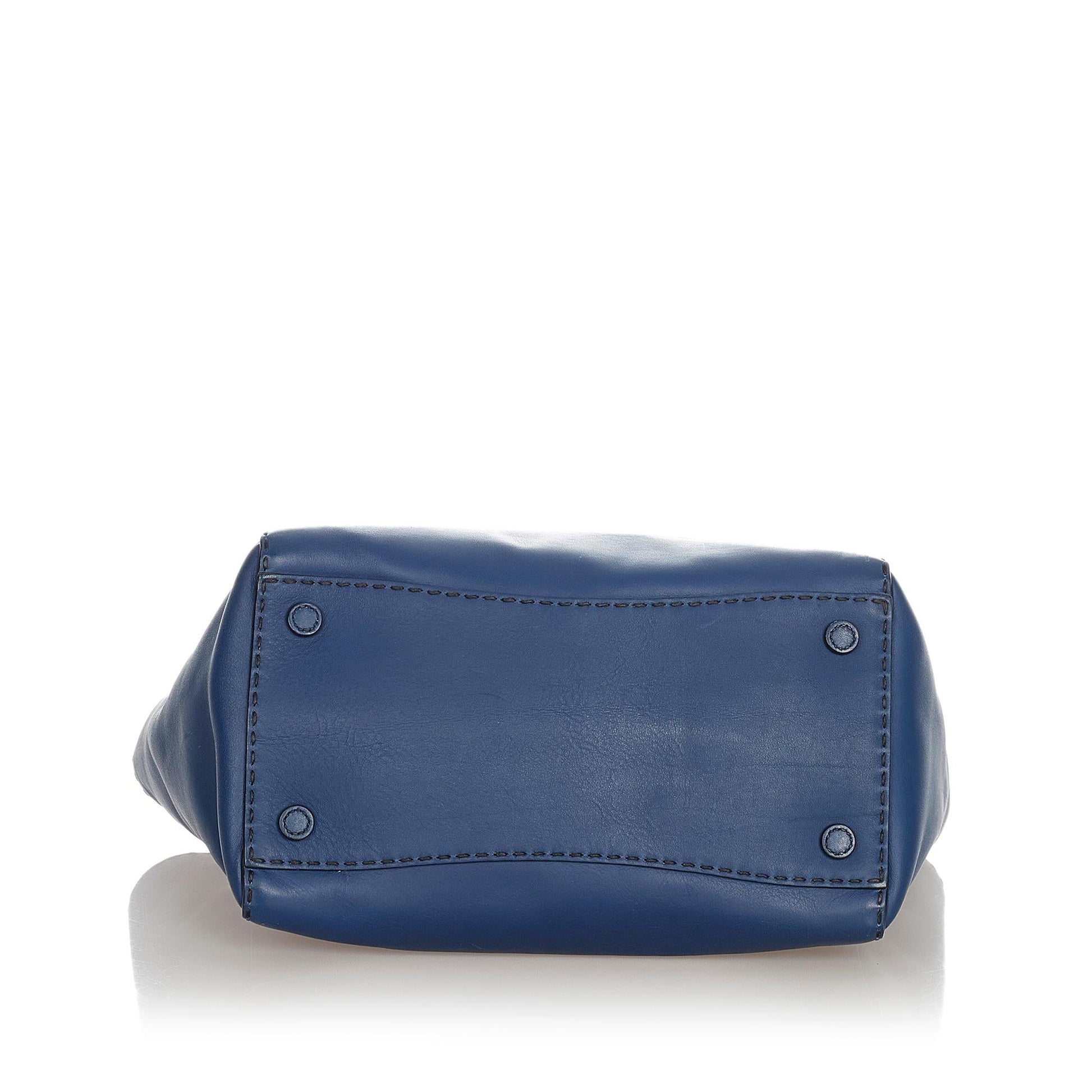 Prada Caflskin Stitched Tote Bag Shg
