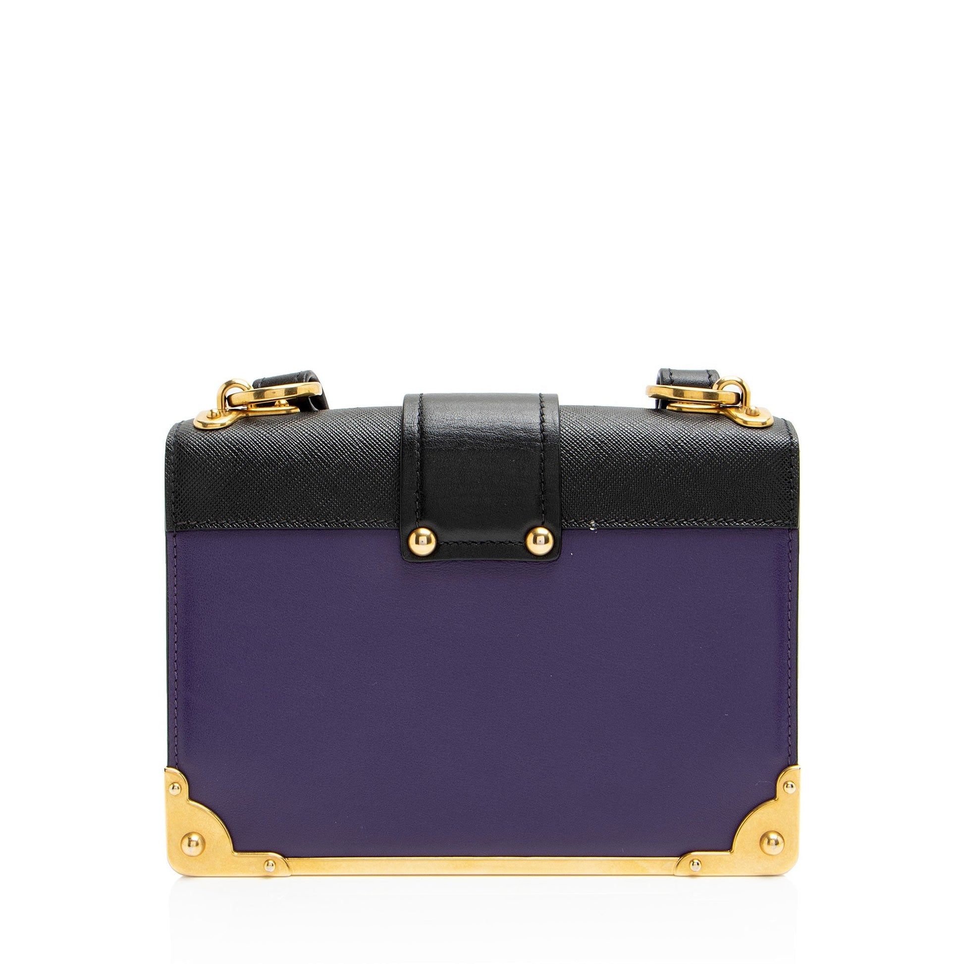 Prada Calfskin Cahier Shoulder Bag