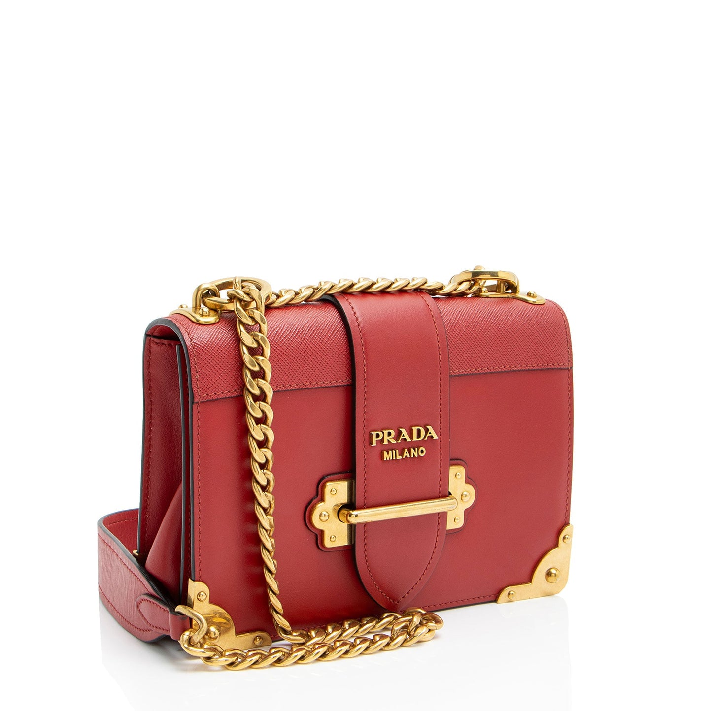 Prada Calfskin Cahier Shoulder Bag Shoulder Bag 1