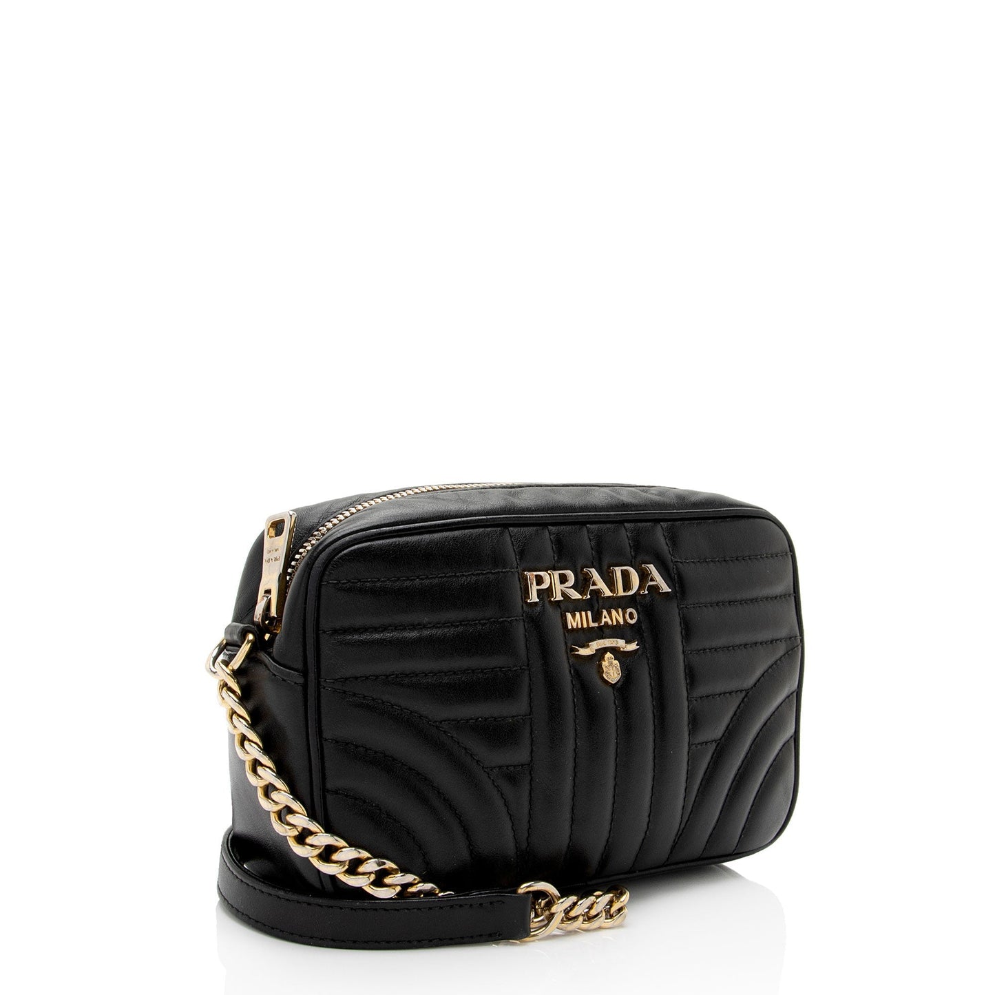 Prada Calfskin Diagramme Camera Bag Shf Byrpog Crossbody Bag