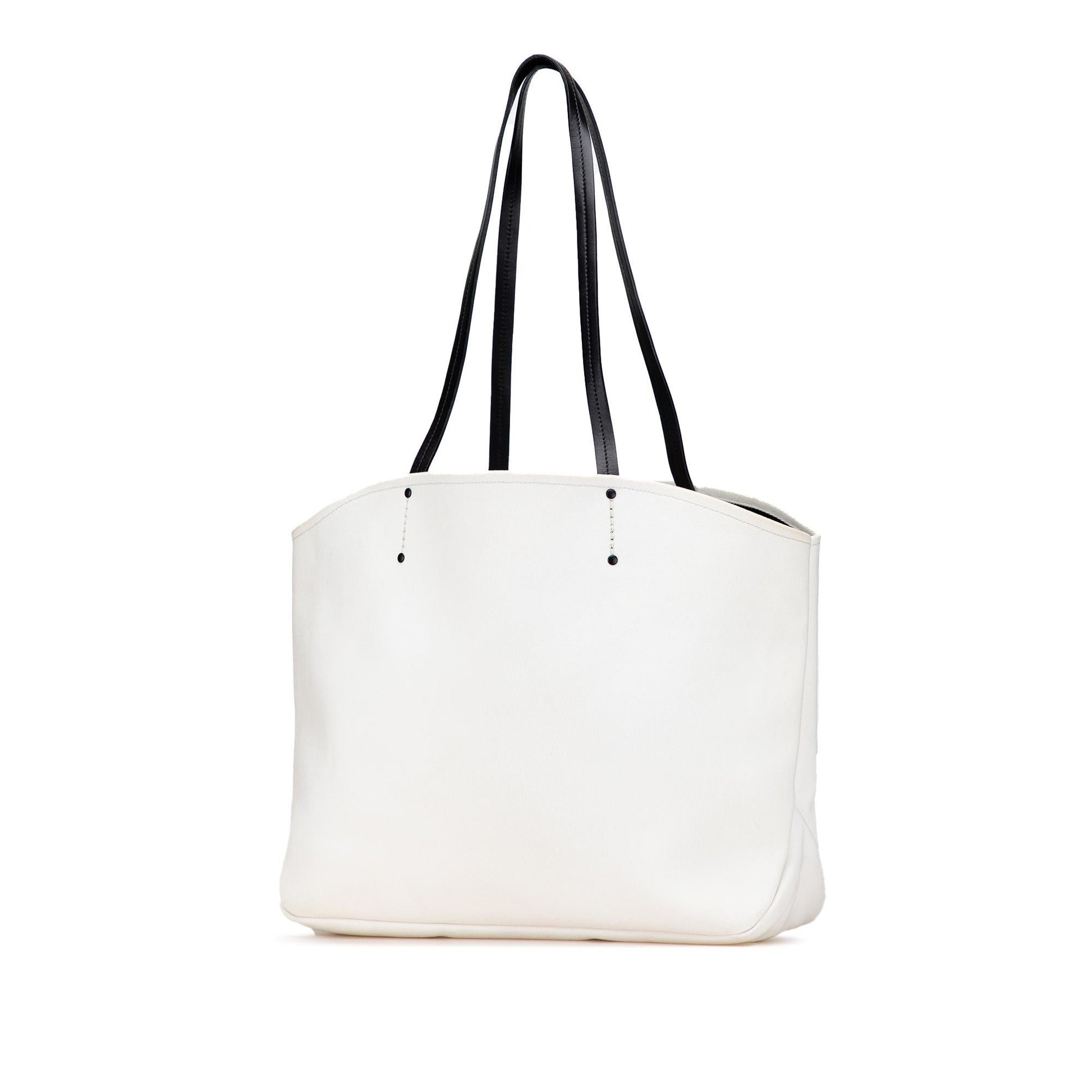 Prada Canapa Banana Print Tote Tote Bag