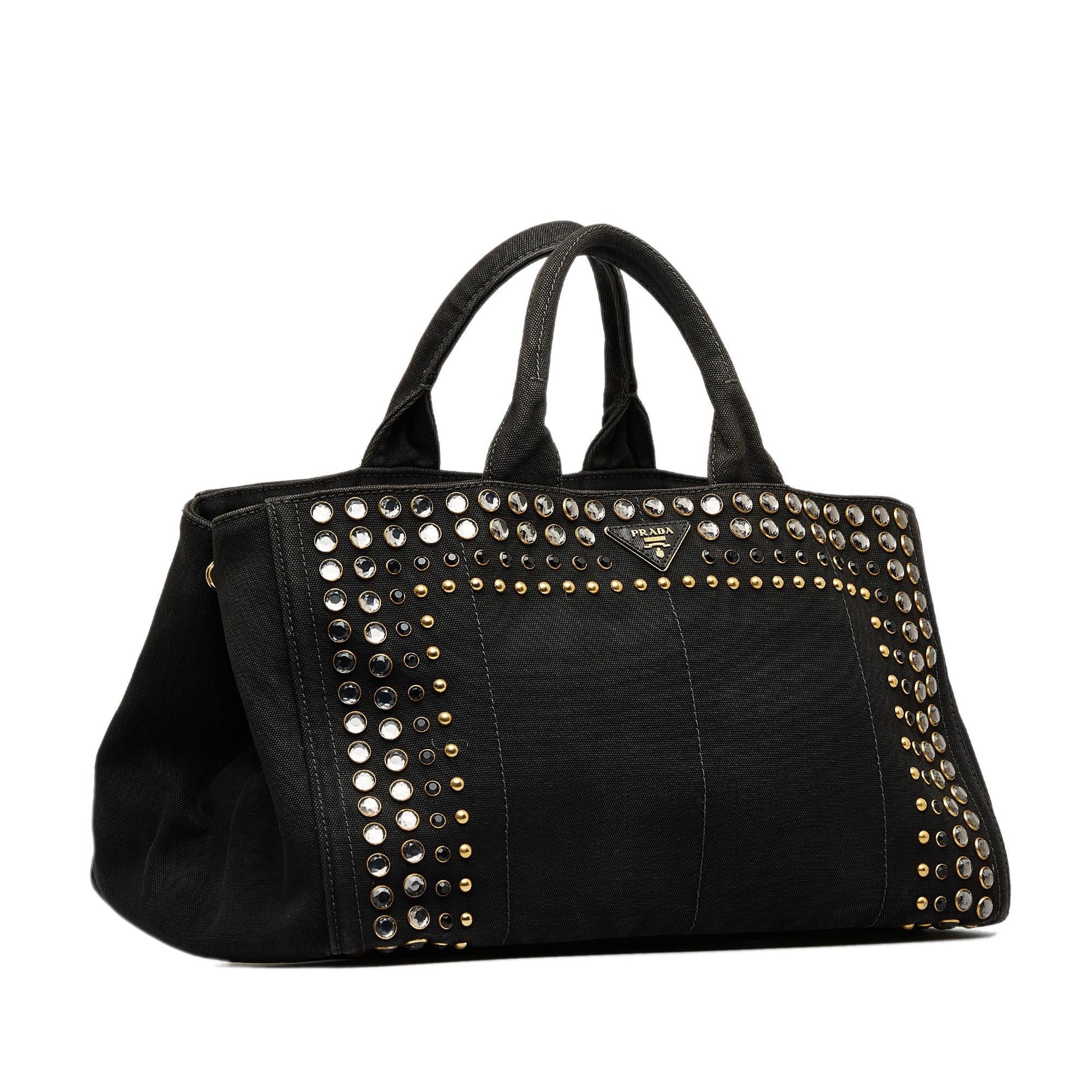 Prada Canapa Bijoux Tote Shg 71Yr3C Tote Bag