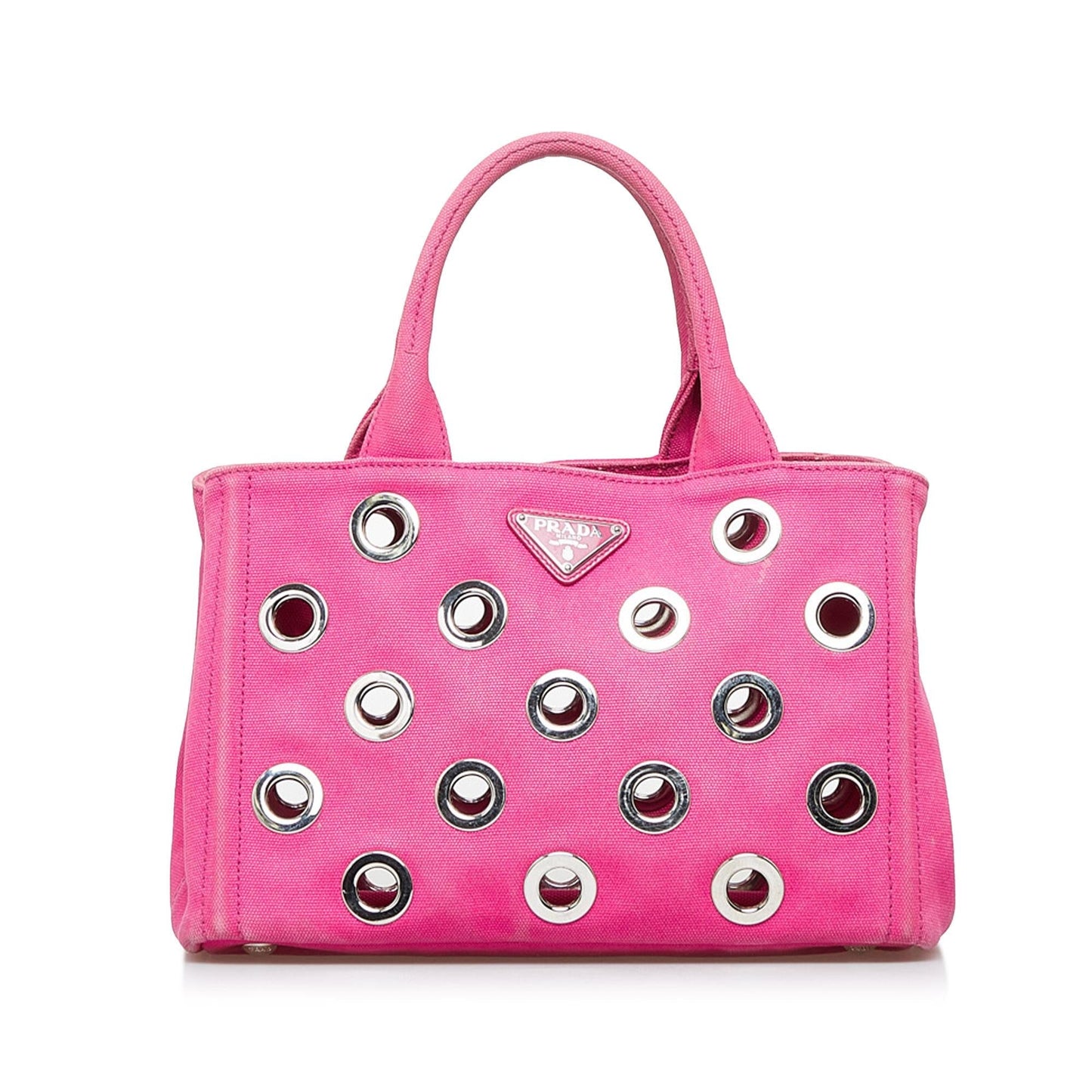 Prada Canapa Grommet Satchel Shg Bgn5Yq Satchel Bag