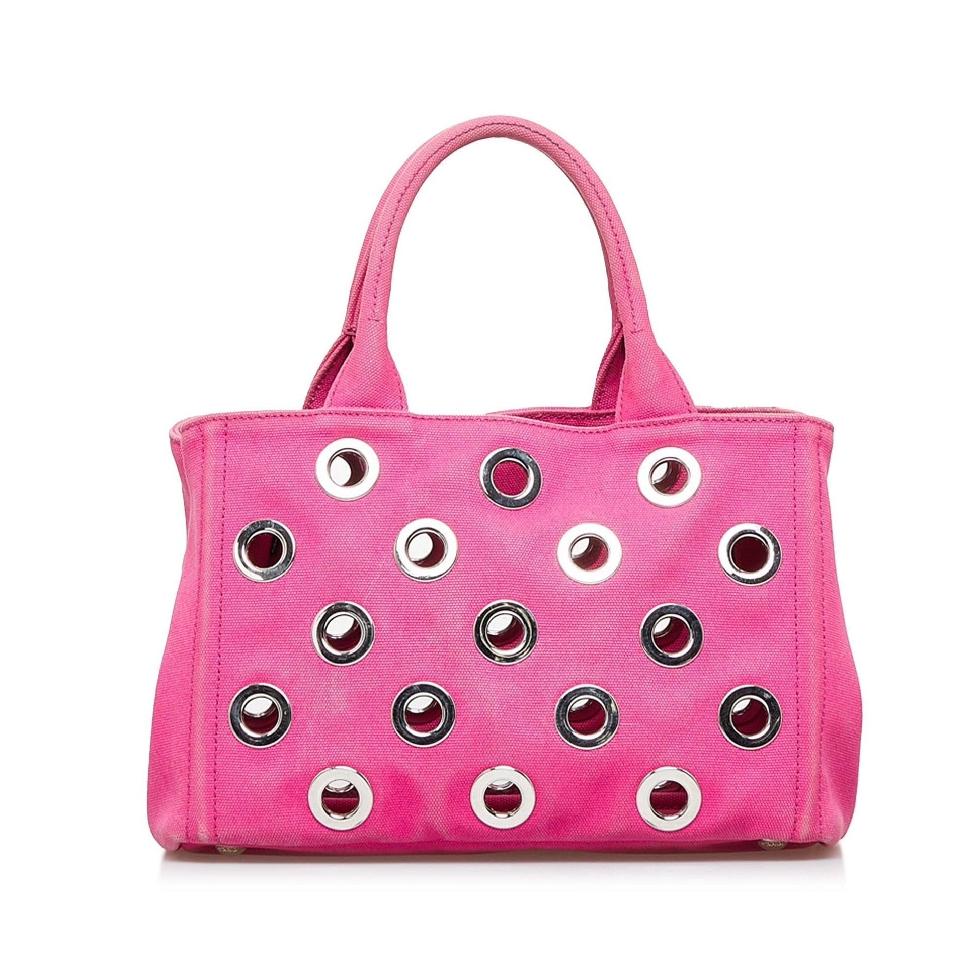 Prada Canapa Grommet Satchel Shg Bgn5Yq Satchel Bag