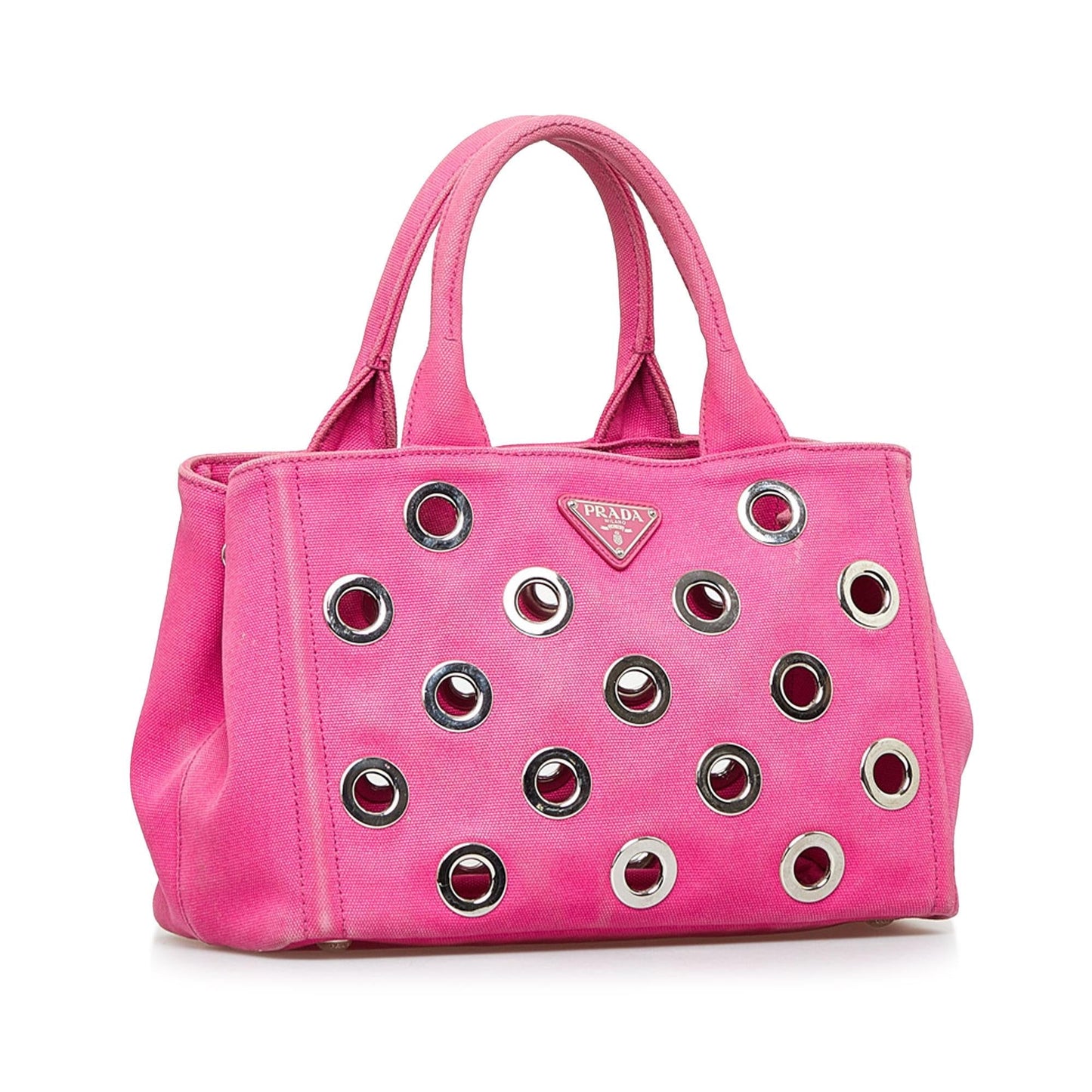 Prada Canapa Grommet Satchel Shg Bgn5Yq Satchel Bag