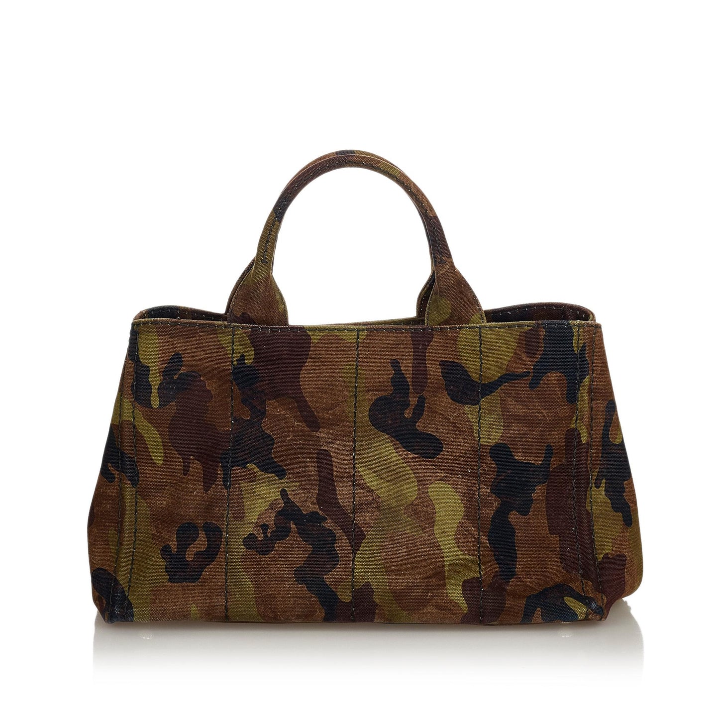 Prada Canapa Camouflage Satchel Shg Canvas Logo Satchel Bag Satchel Shg 24697