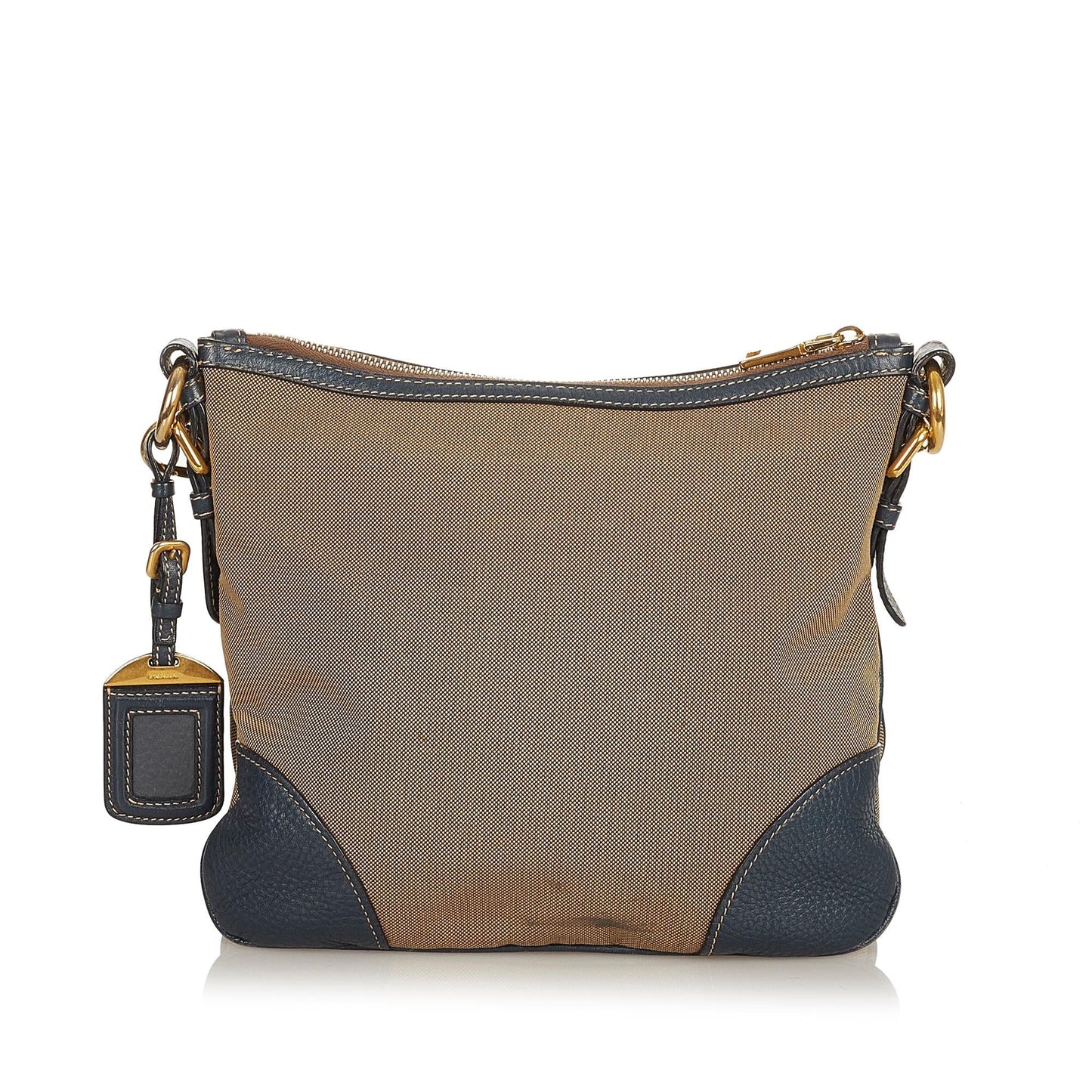 Prada Canapa Crossbody Bag Shg Canvas Logo