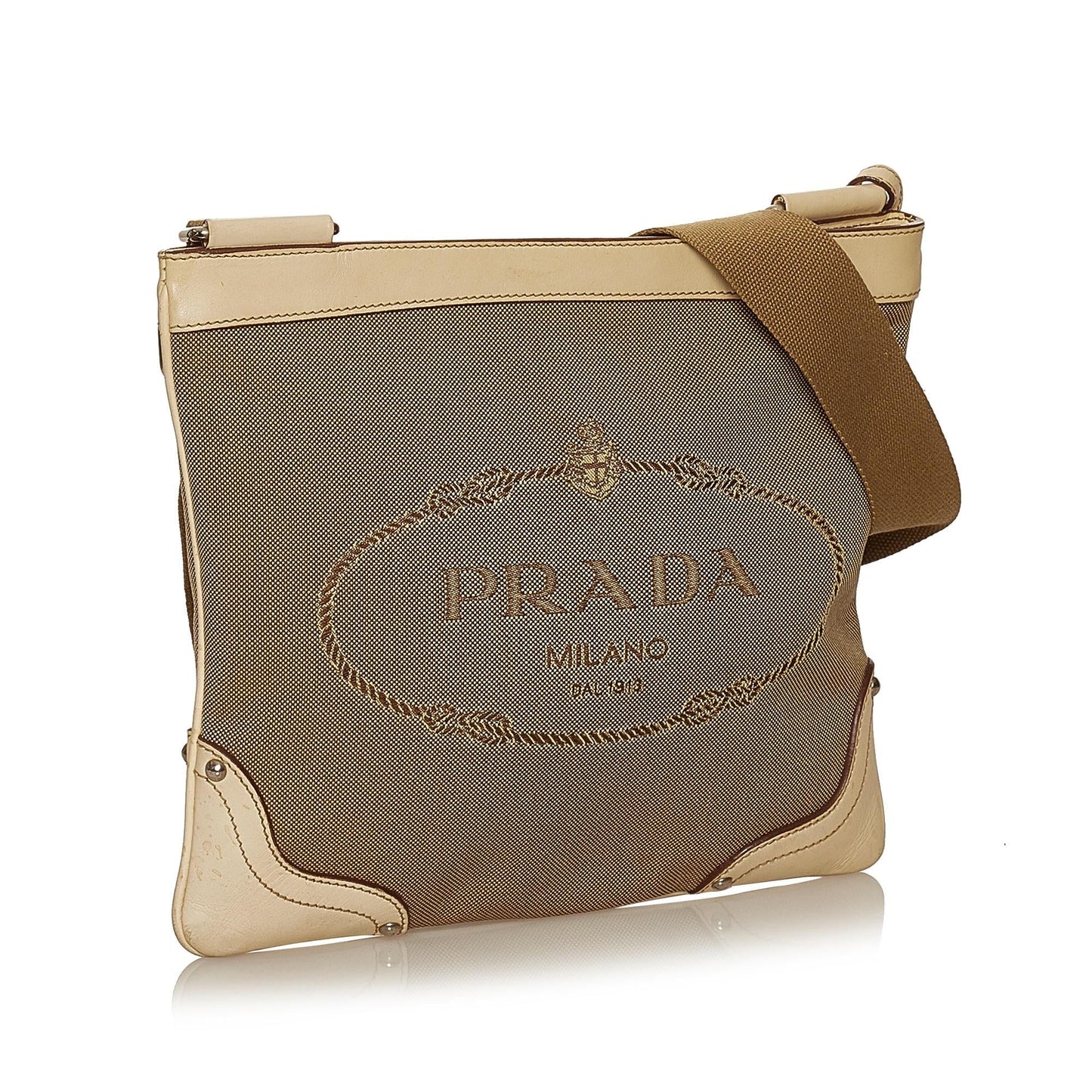 Prada Canapa Crossbody Bag Shg Canvas Logo Bag Shg 29482