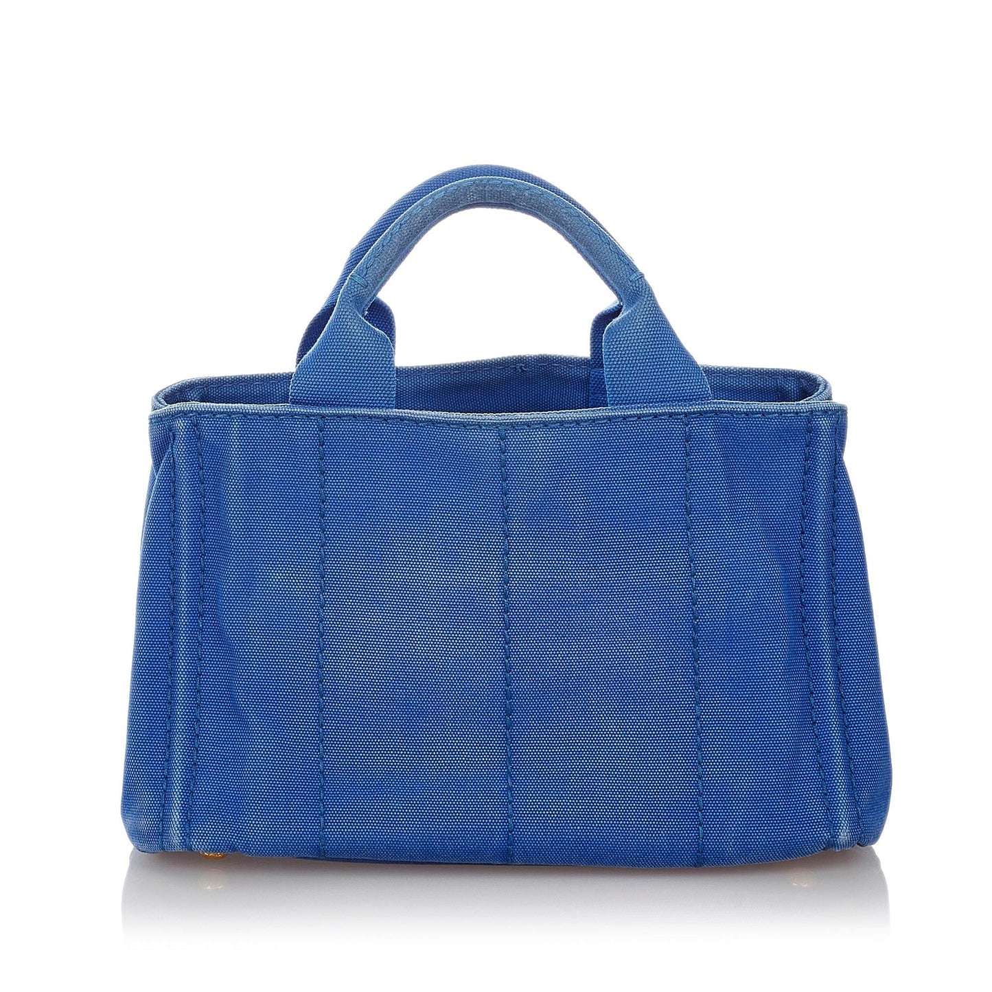 Prada Canapa Handbag Shg Canvas Logo Satchel Bag