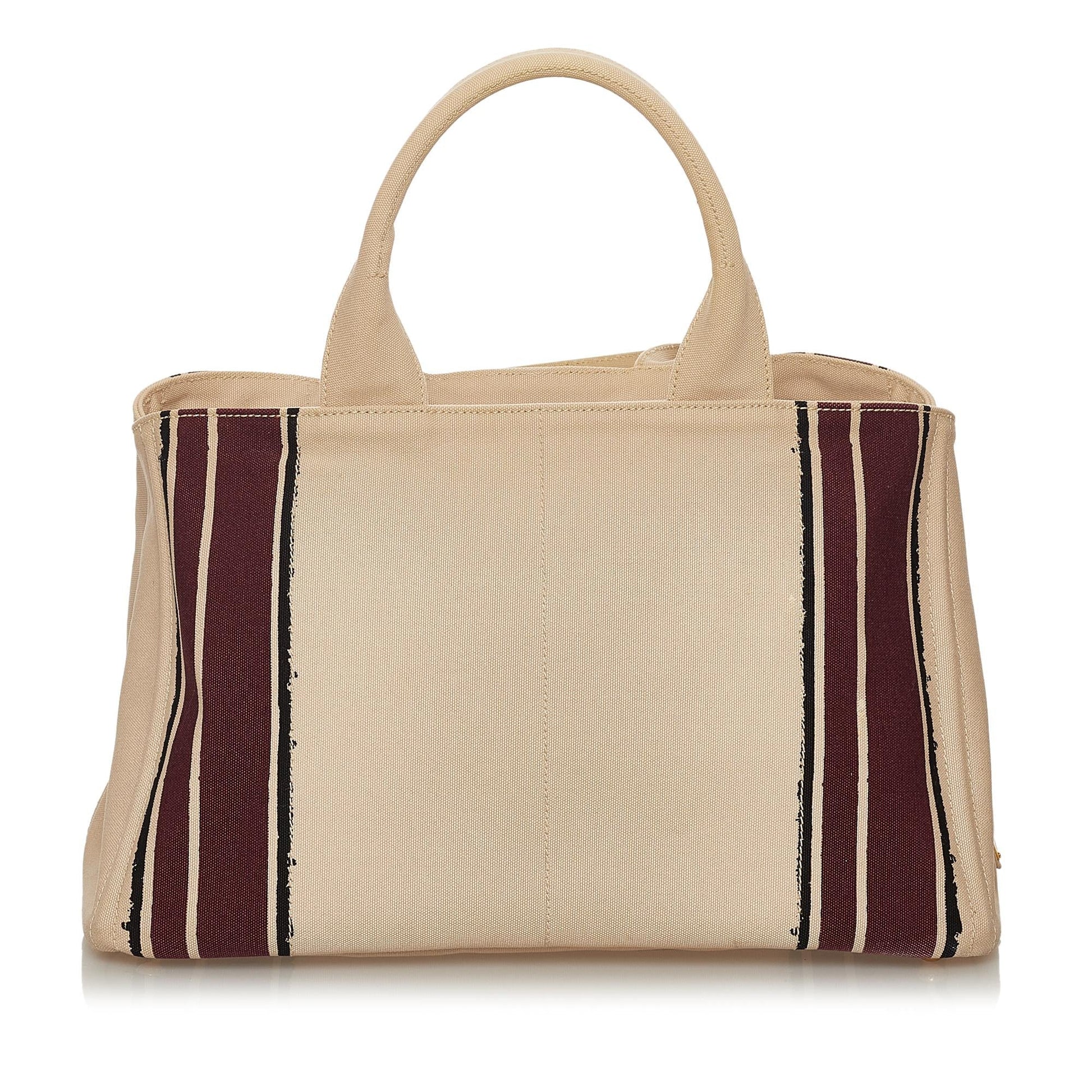Prada Canapa Handbag Shg Canvas Logo Satchel Bag Handbag Shg 28328