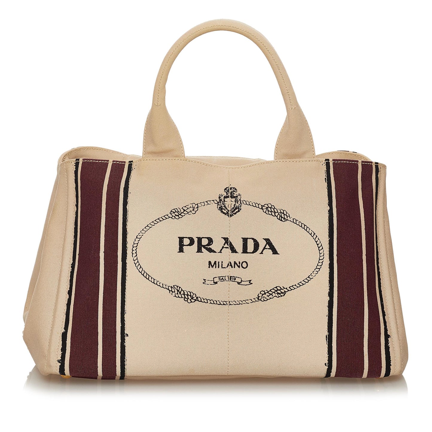 Prada Canapa Handbag Shg Canvas Logo Satchel Bag Handbag Shg 28328