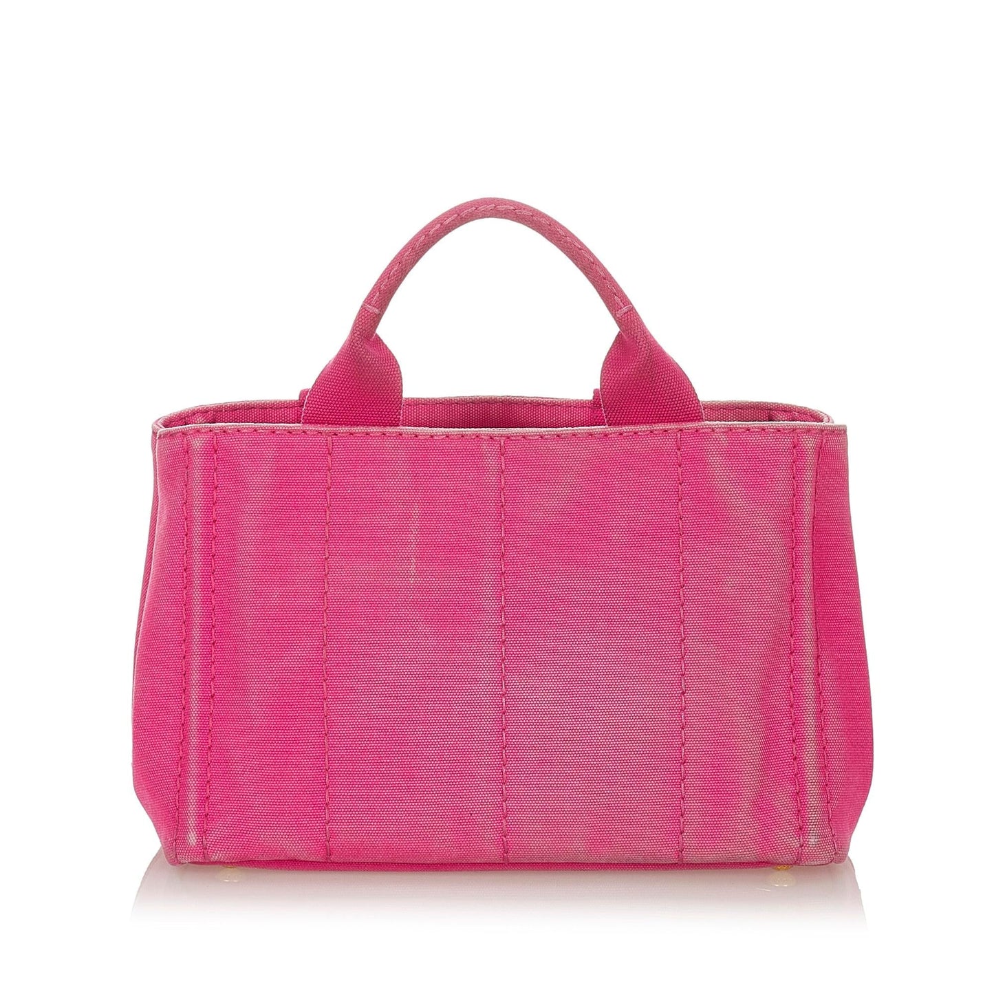 Chanel Prada Canapa Satchel Shg Canvas Logo Satchel Bag