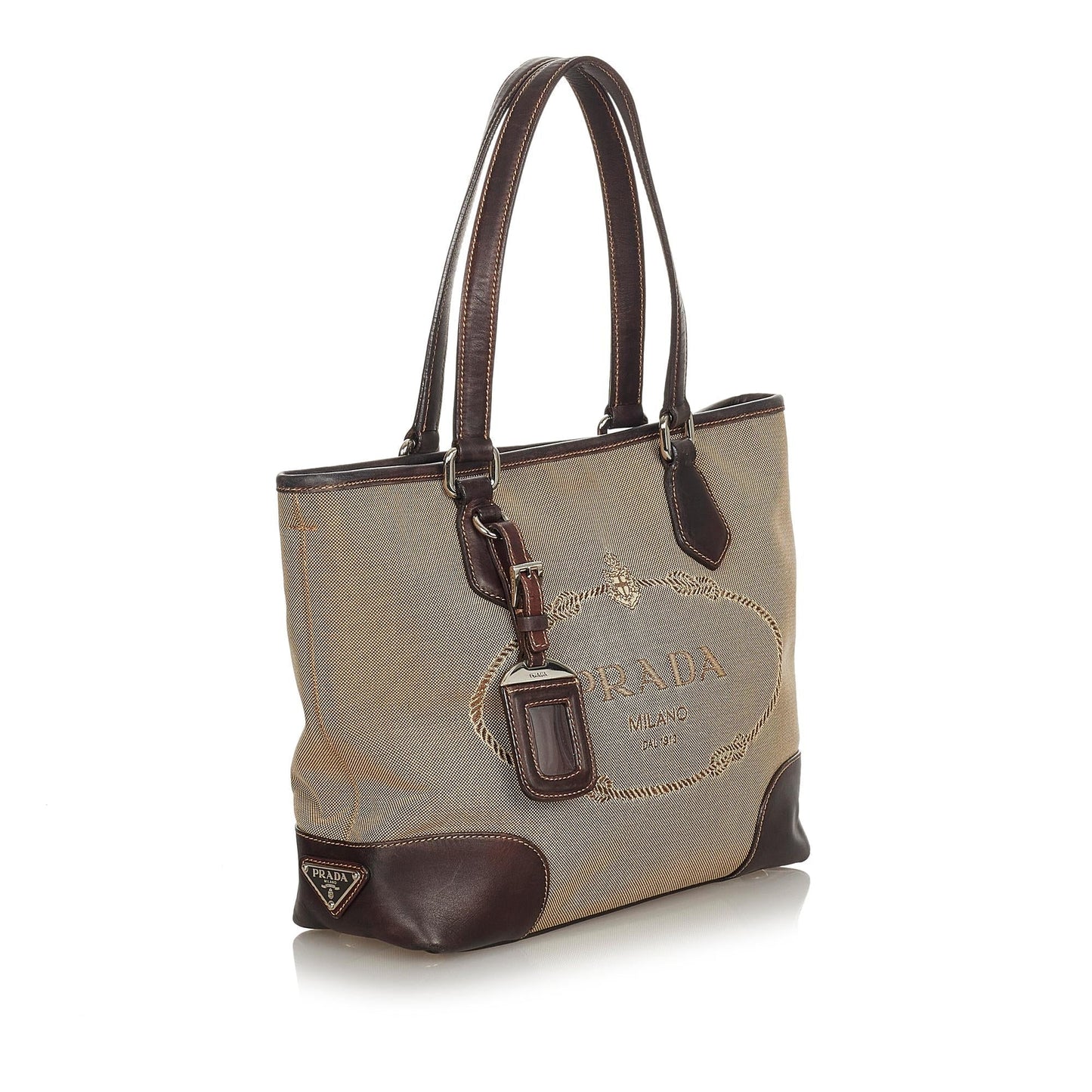 Prada Canapa Satchel Shg Canvas Logo Satchel Bag Satchel Shg 24469