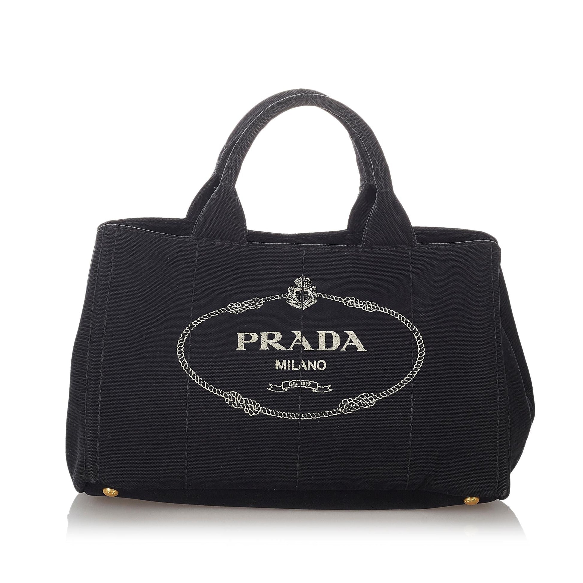 Prada Canapa Satchel Shg Canvas Logo Satchel Bag Satchel Shg 27092