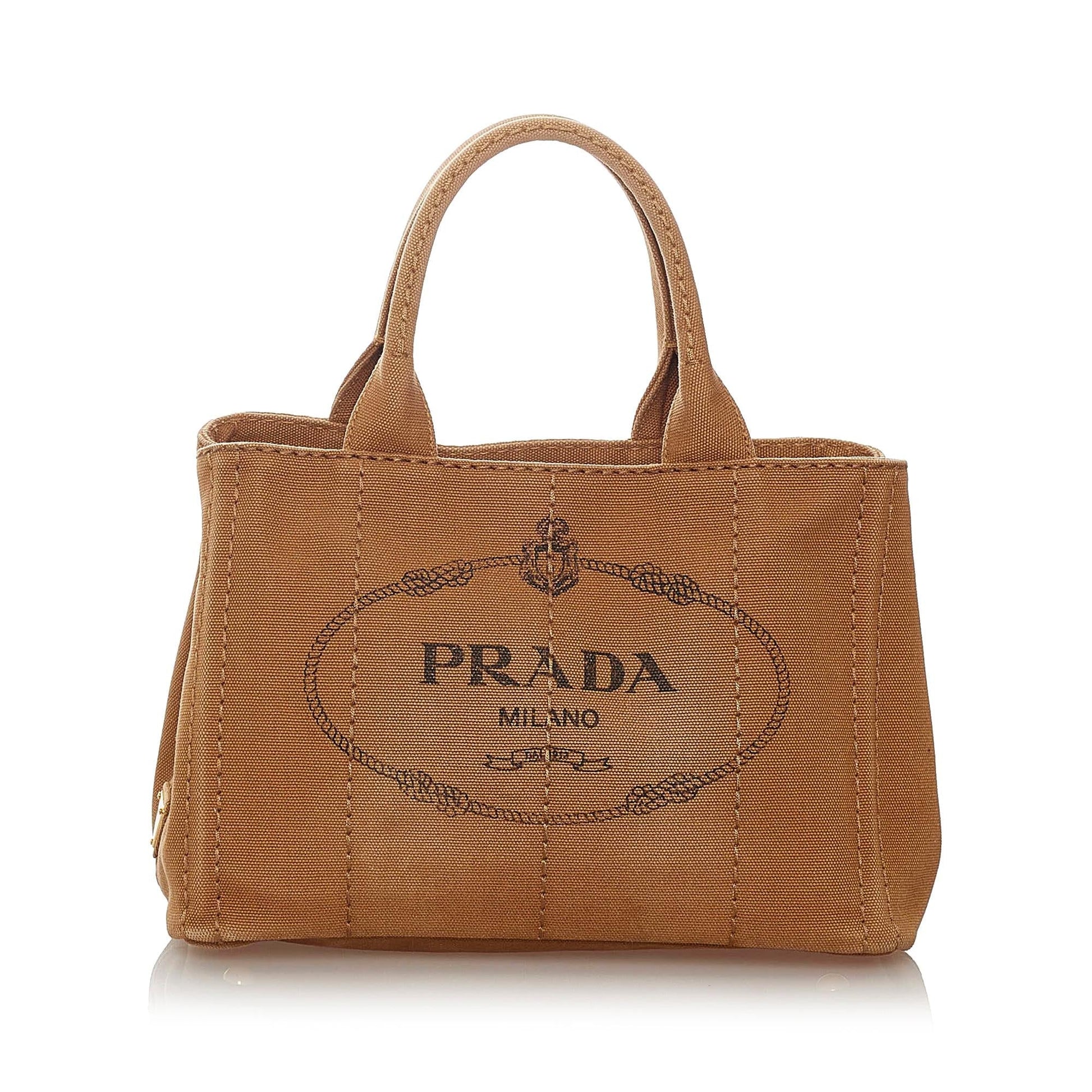 Prada Canapa Satchel Shg Canvas Logo Satchel Bag Satchel Shg 27731