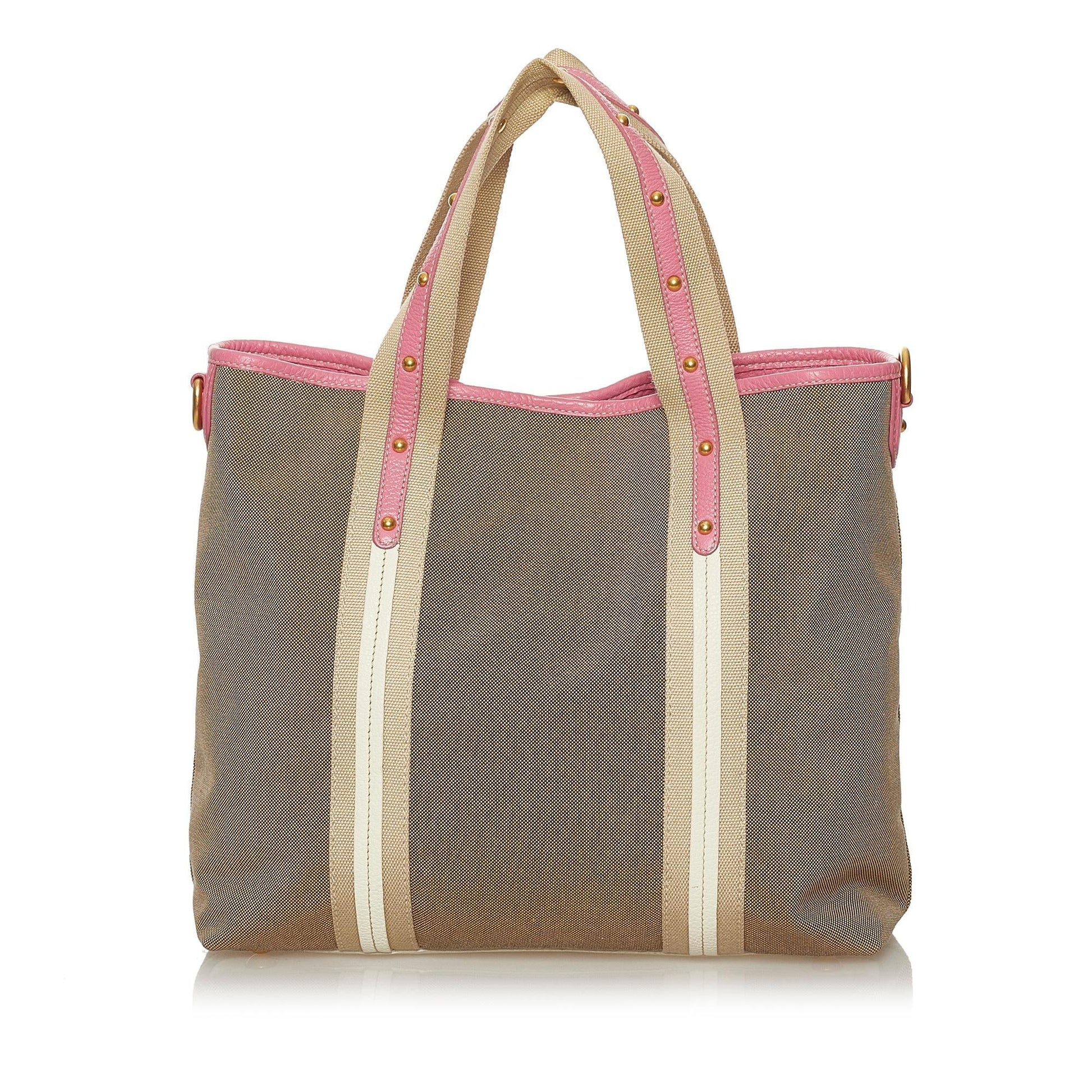 Prada Canapa Satchel Shg Canvas Logo Satchel Bag Satchel Shg 28374