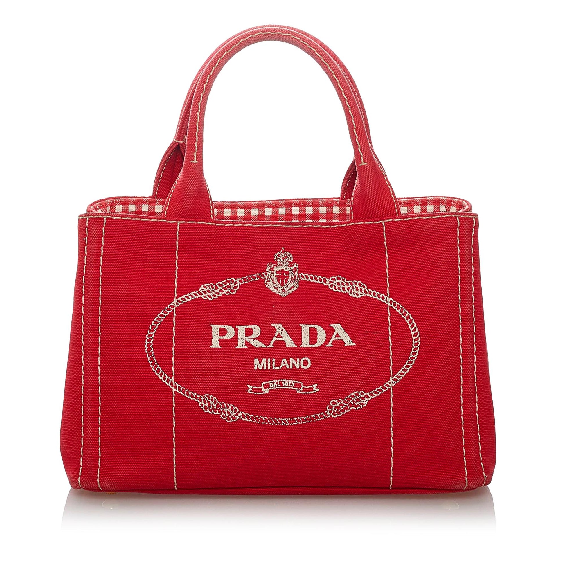 Prada Canapa Satchel Shg Canvas Logo Satchel Bag Satchel Shg 29627