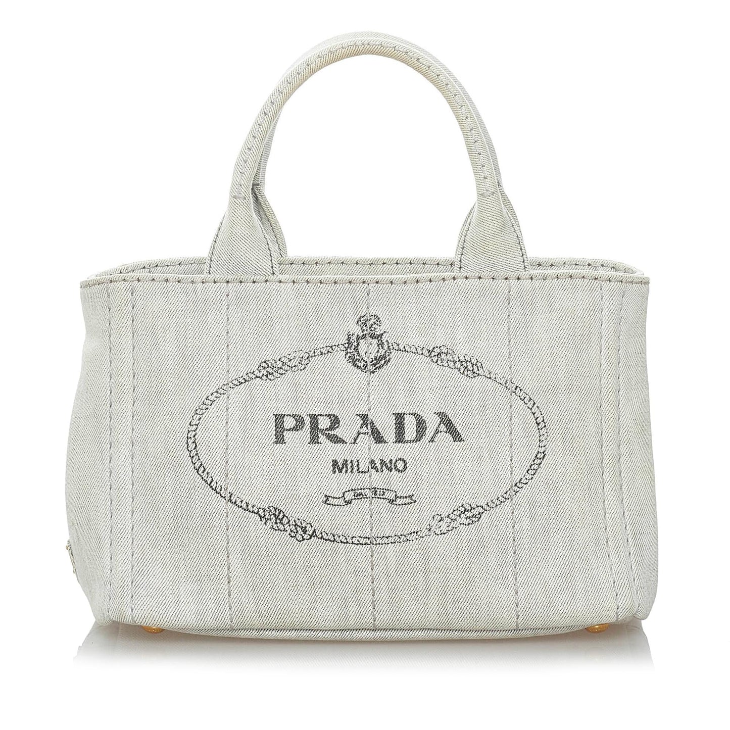 Prada Canapa Satchel Shg Canvas Logo Satchel Bag Satchel Shg 29742