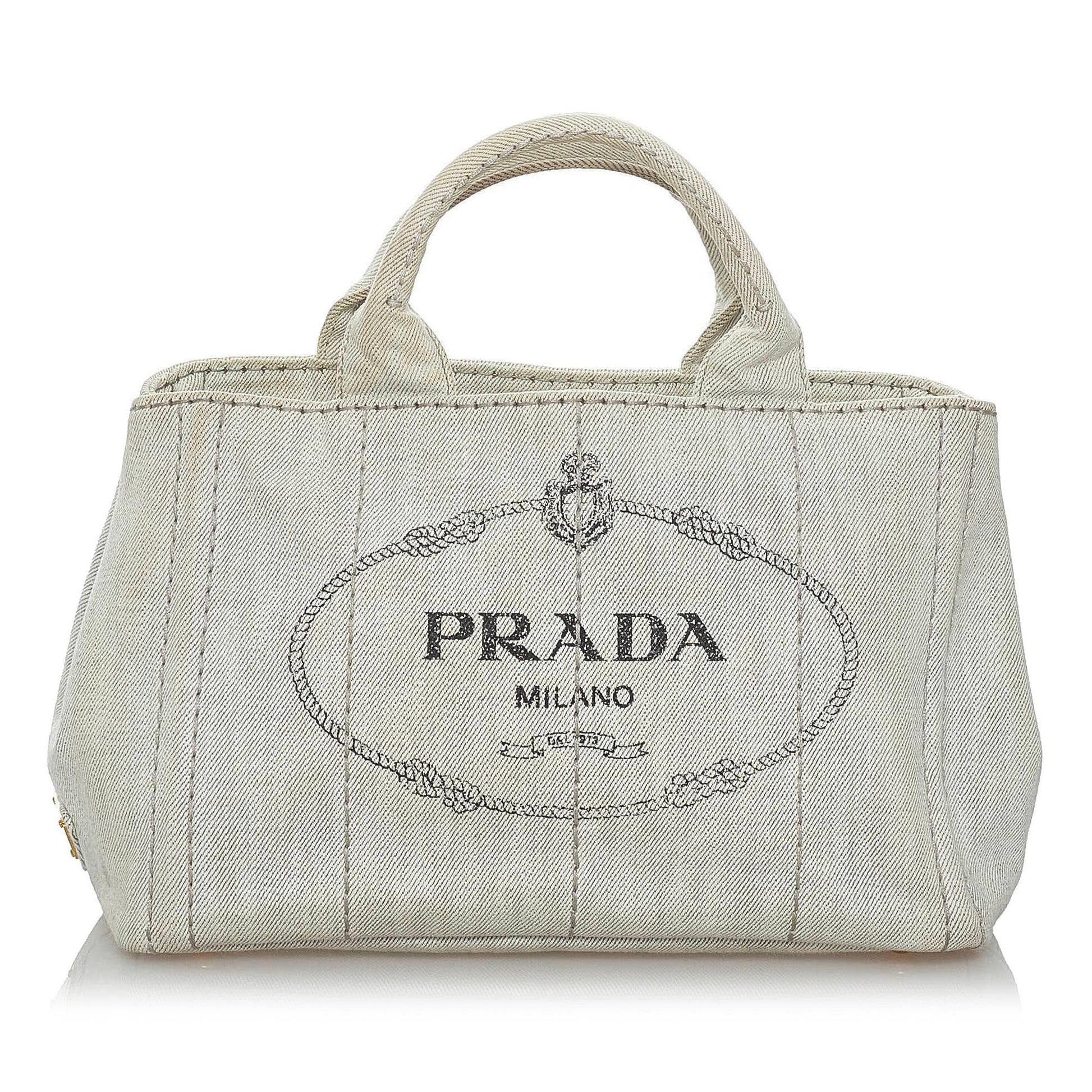 Prada Canapa Satchel Shg Canvas Logo Satchel Bag Satchel Shg 29803
