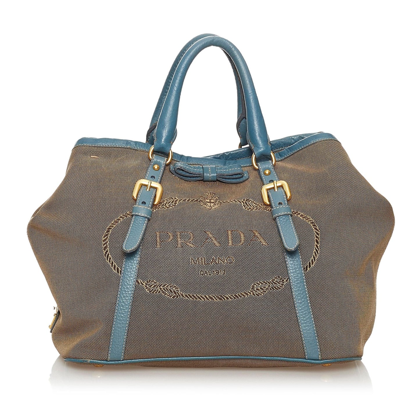 Prada Canapa Satchel Shg Canvas Logo Satchel Bag Satchel Shg 30063