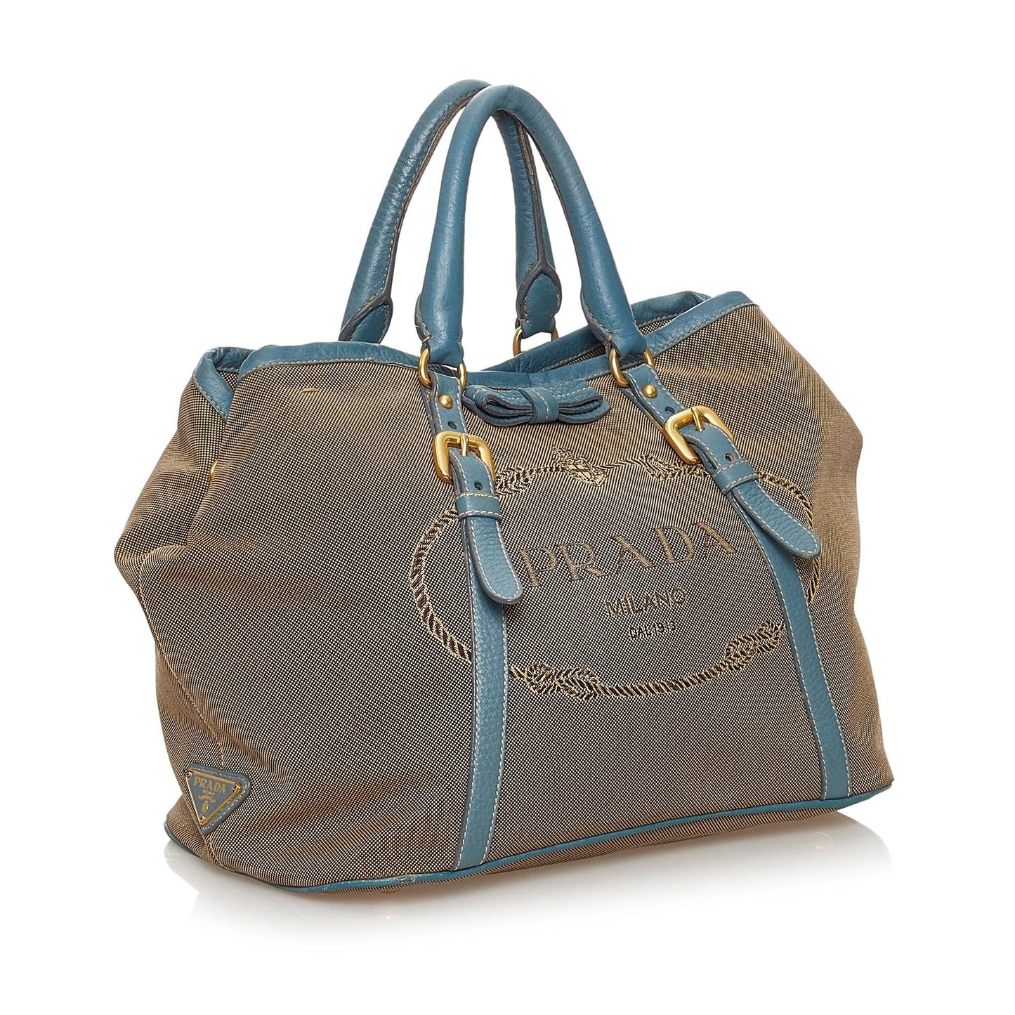 Prada Canapa Satchel Shg Canvas Logo Satchel Bag Satchel Shg 30063