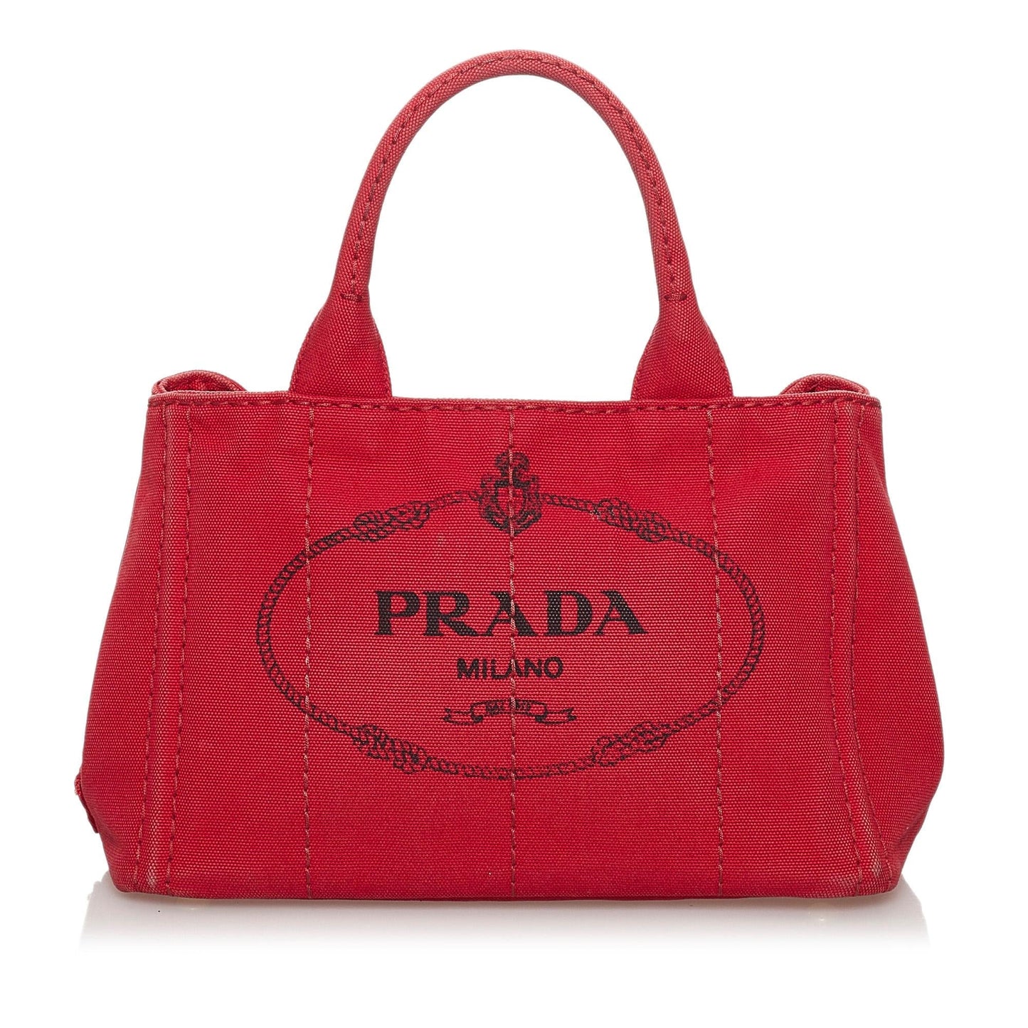 Prada Canapa Satchel Shg Canvas Logo Satchel Bag Satchel Shg 31097