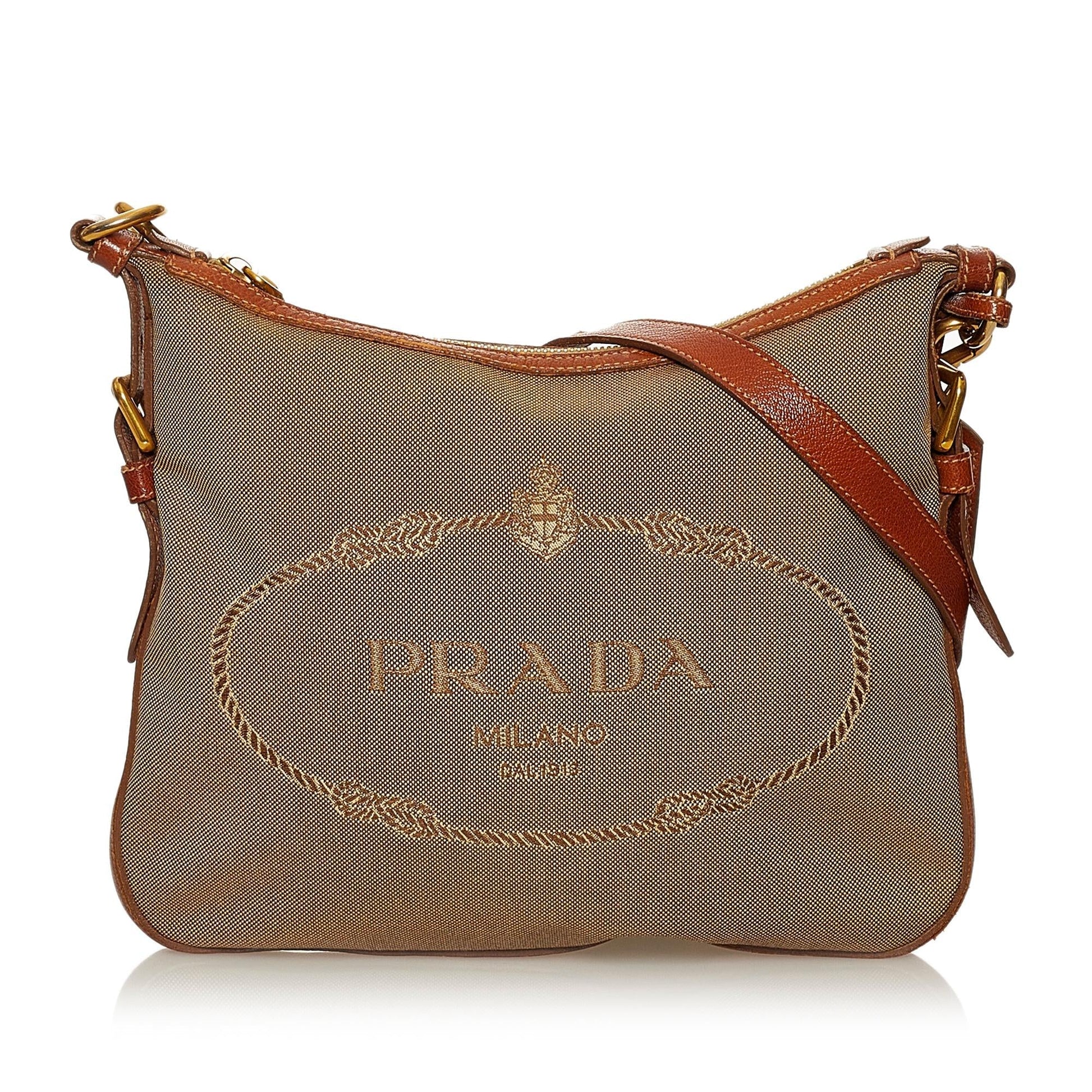 Prada Canapa Crossbody Bag Shg Logo Bag Shg 29157