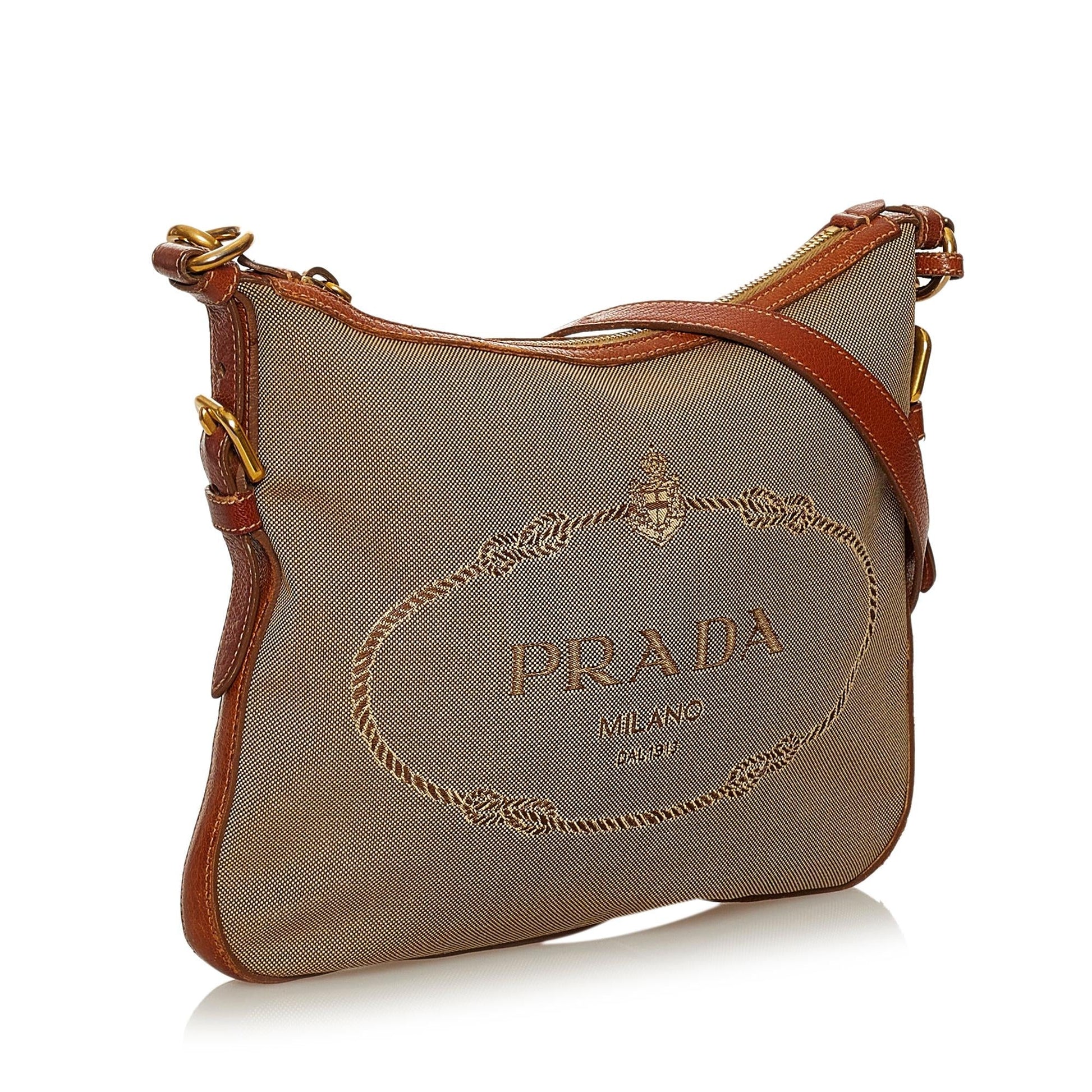 Prada Canapa Crossbody Bag Shg Logo Bag Shg 29157