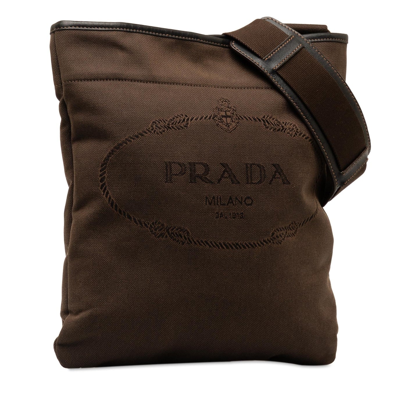 Prada Canapa Crossbody Shg Zjyfzs Logo Crossbody Bag
