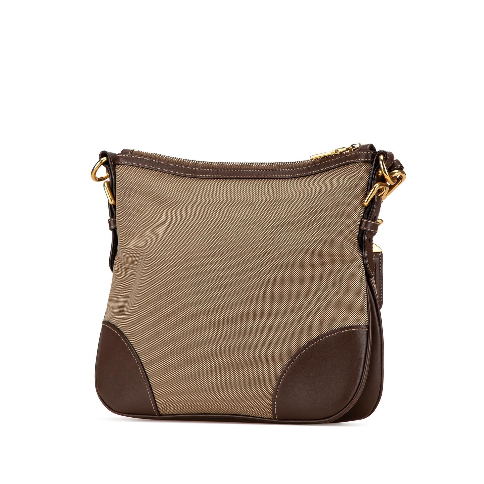 Prada Canapa Crossbody Shg Gawats Logo Crossbody Bag