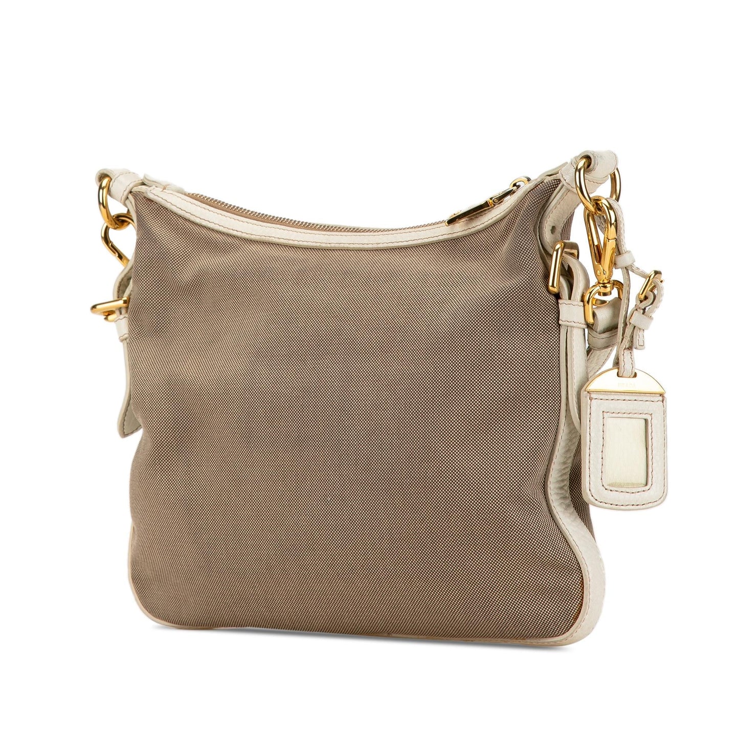 Prada Canapa Crossbody Shg Kyvawm Logo Crossbody Bag