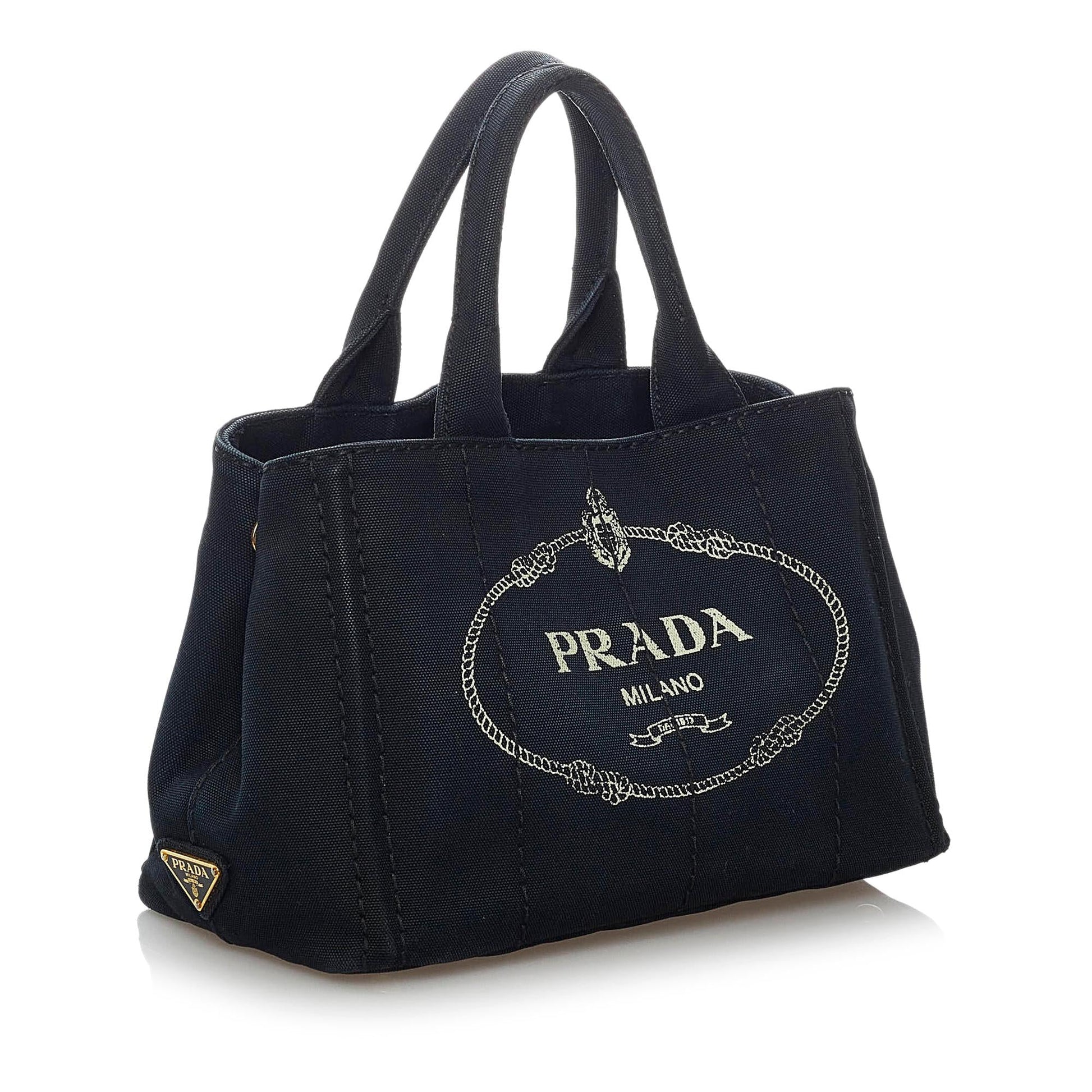 Prada Canapa Satchel Shg Denim Logo Satchel Bag Satchel Shg 29950