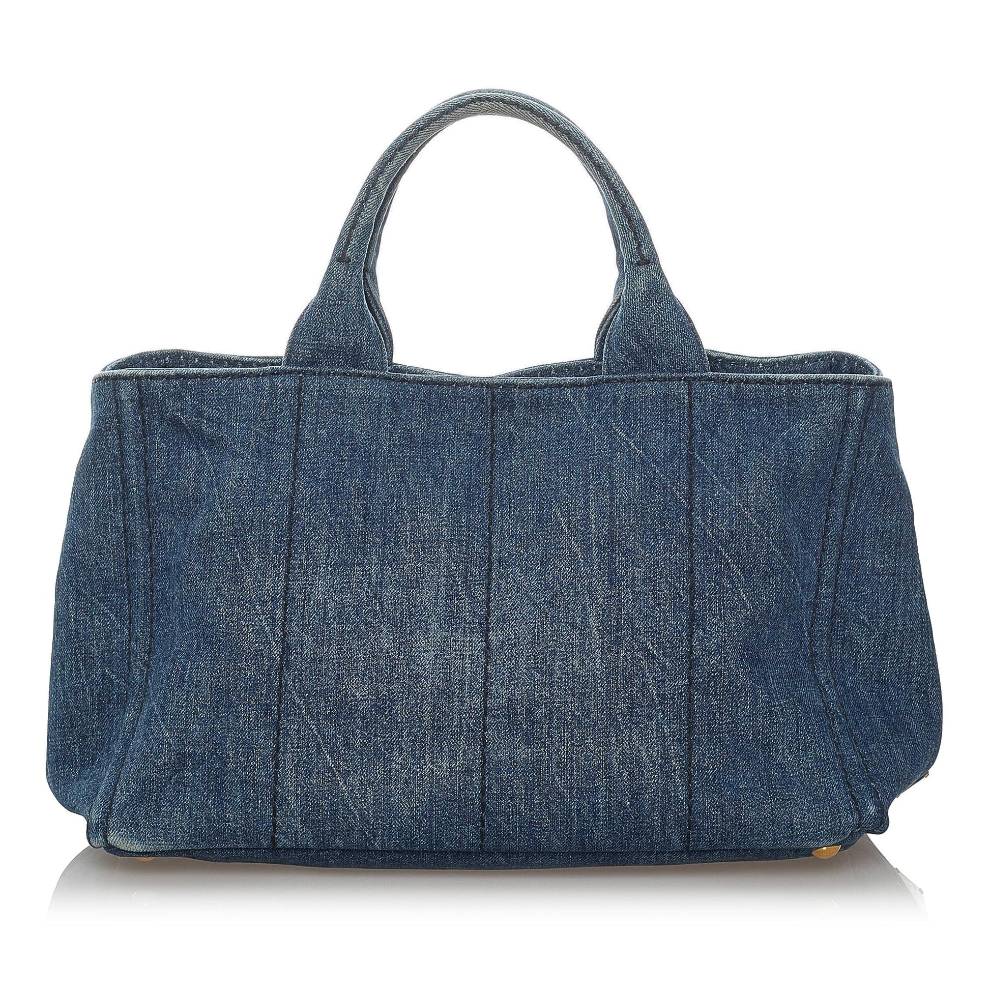 Prada Canapa Satchel Shg Denim Logo Satchel Bag Satchel Shg 30503