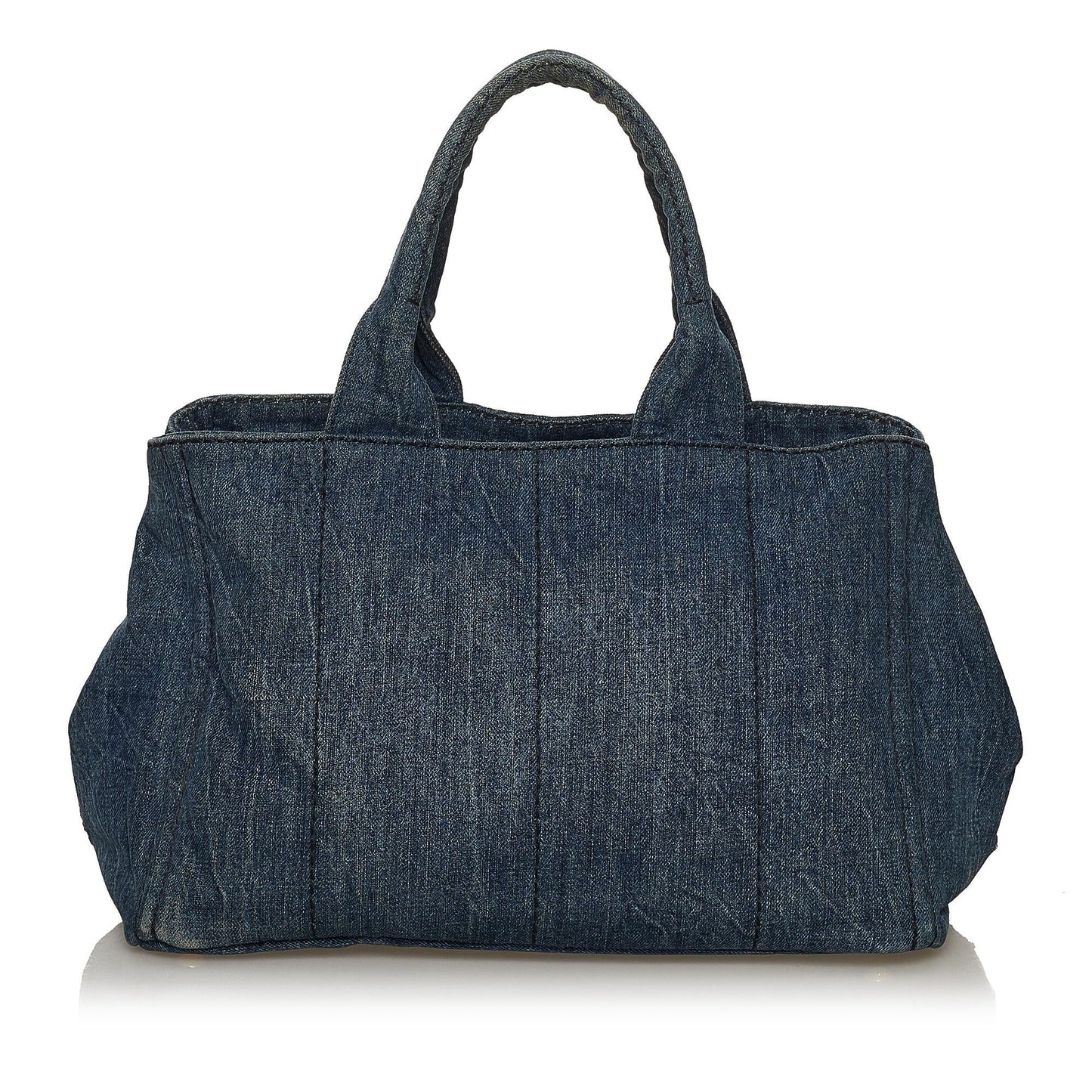 Prada Canapa Tote Bag Shg Denim Logo Bag Shg 29654