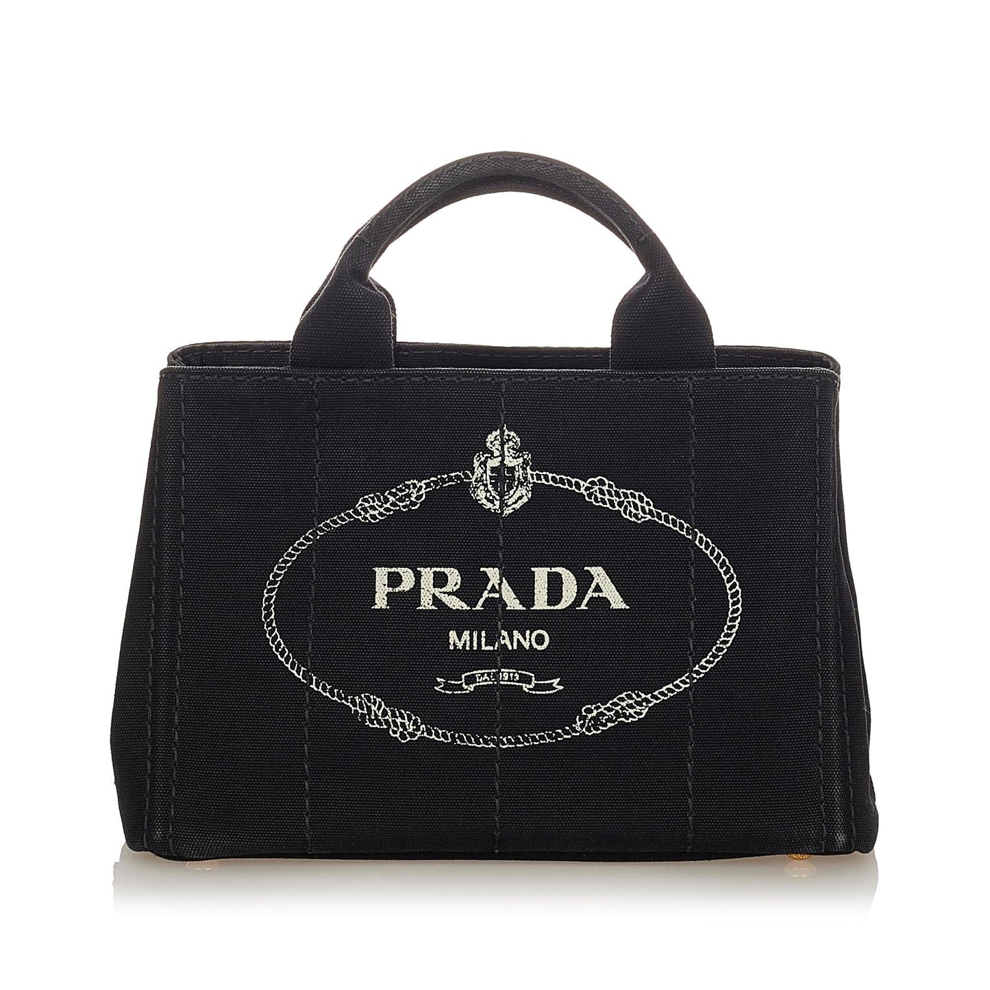 Prada Canapa Handbag Shg Logo Satchel Bag Handbag Shg 23300