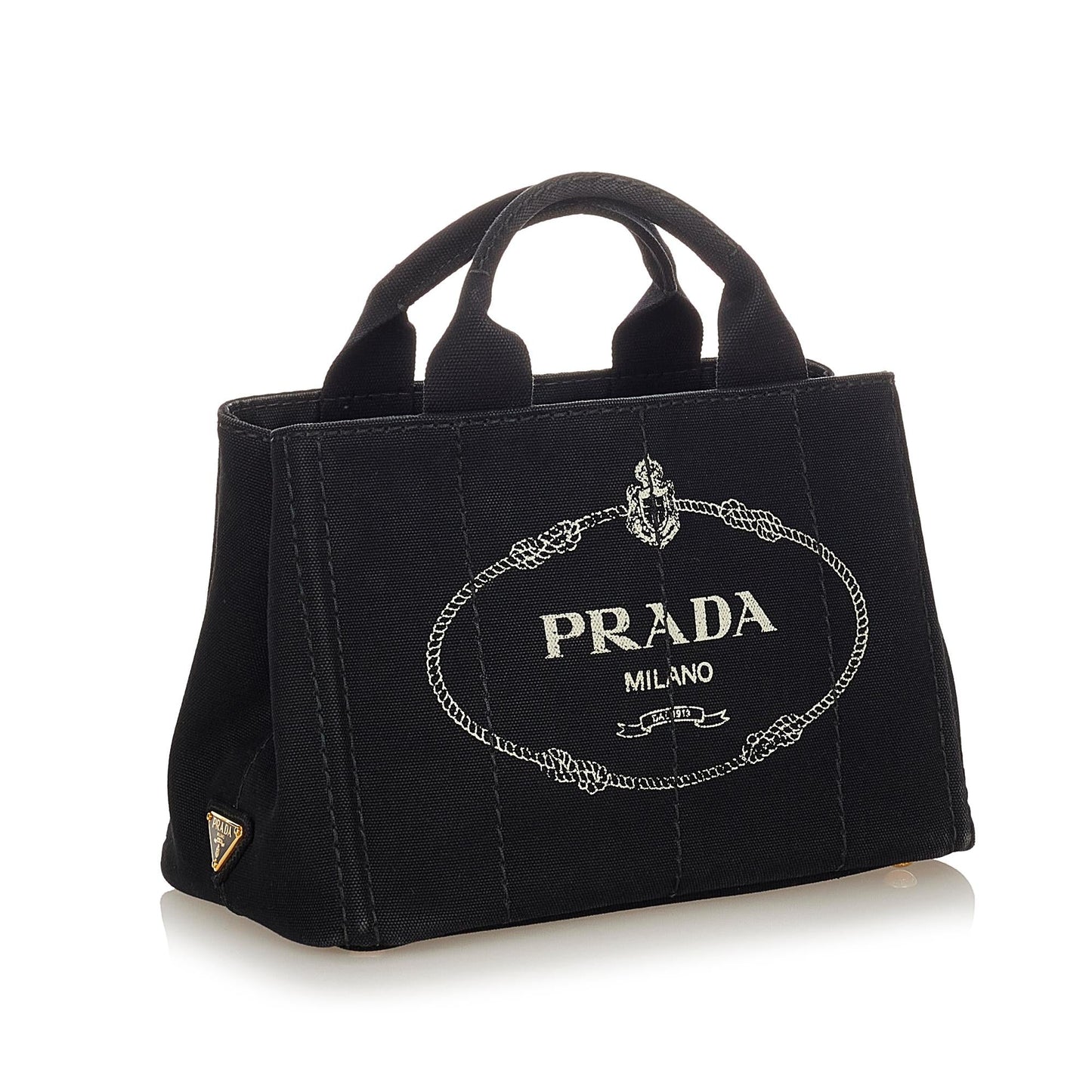 Prada Canapa Handbag Shg Logo Satchel Bag Handbag Shg 23300