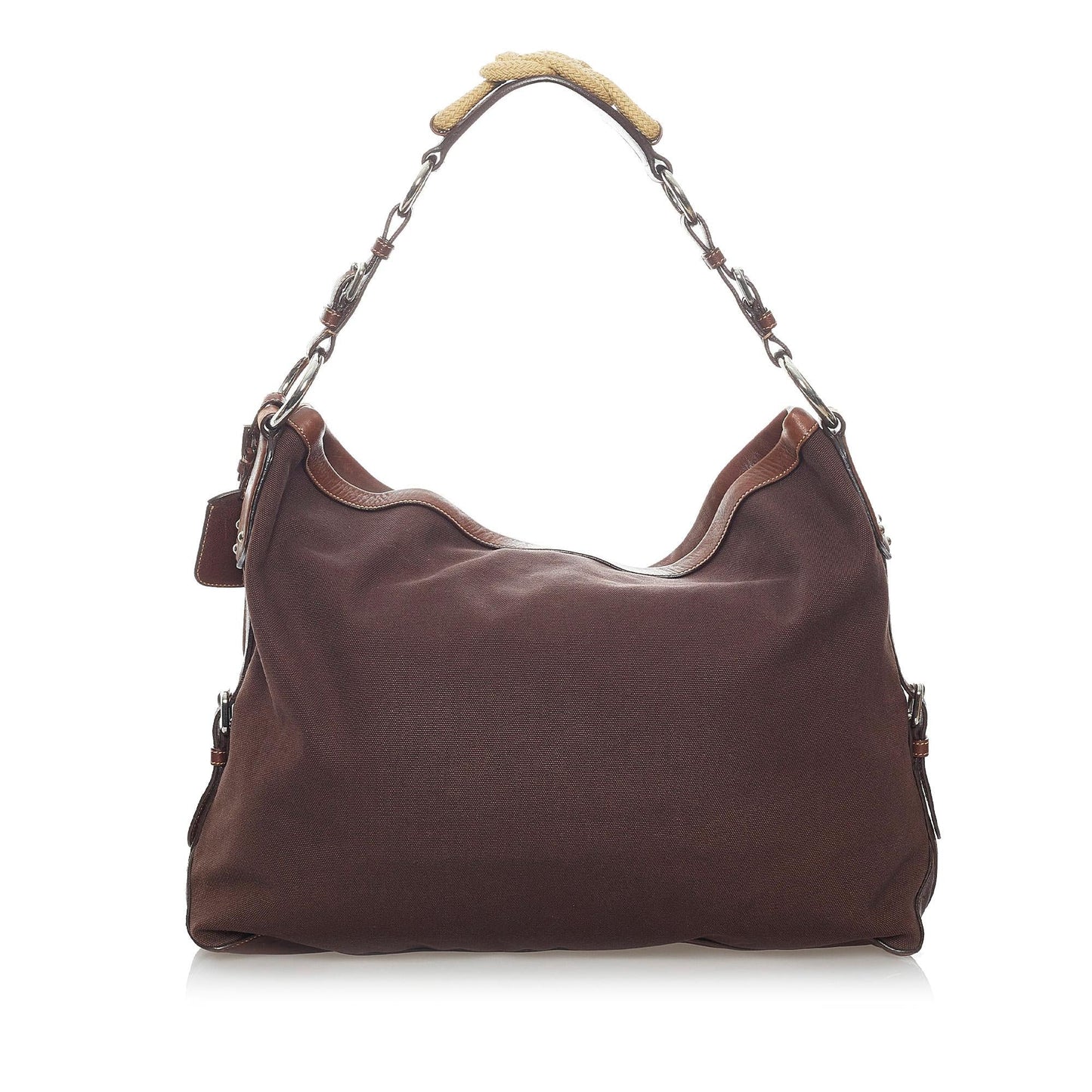 Prada Canapa Shoulder Bag Shg Nylon Logo Bag Shg 30445