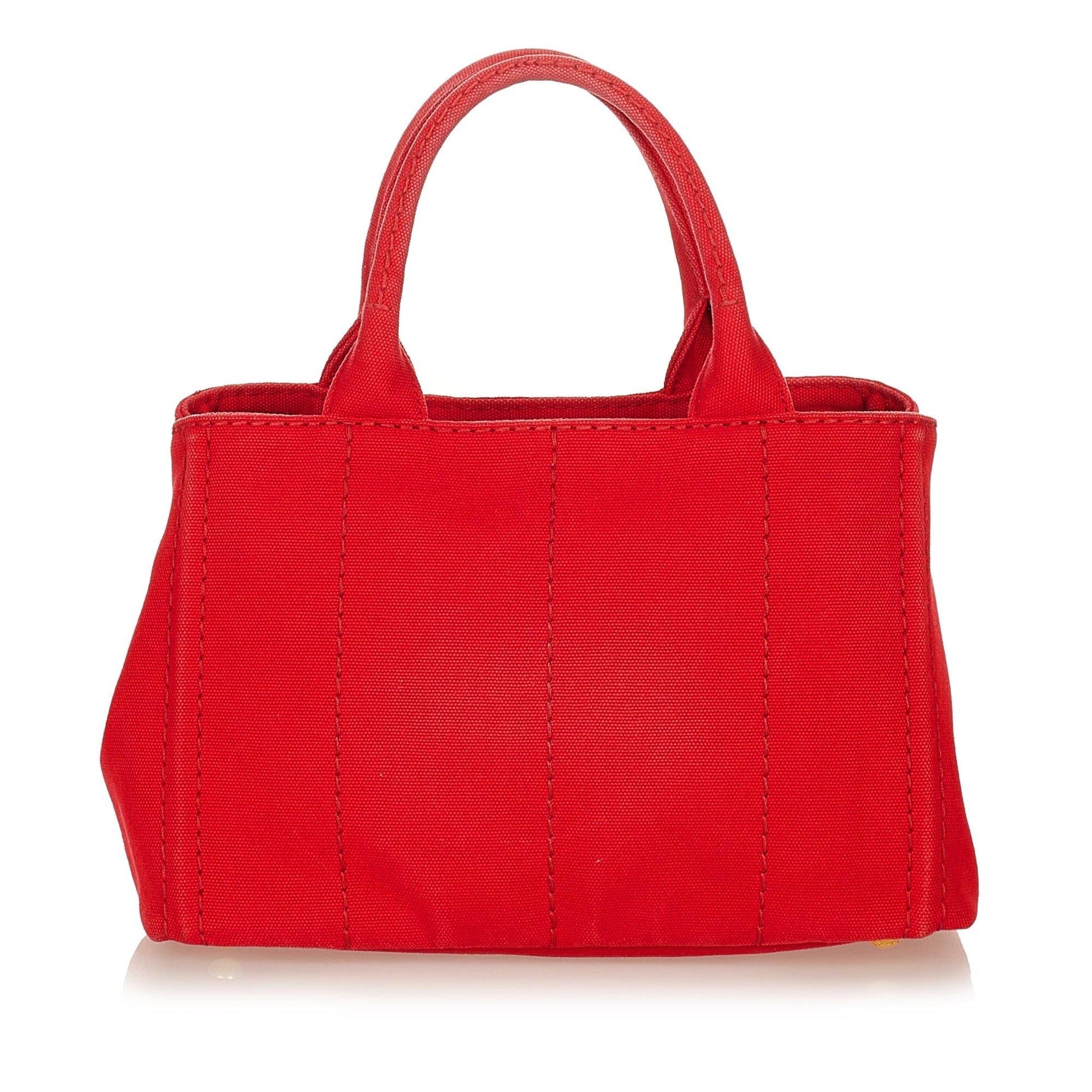 Prada Canapa Satchel Shg Logo Satchel Bag