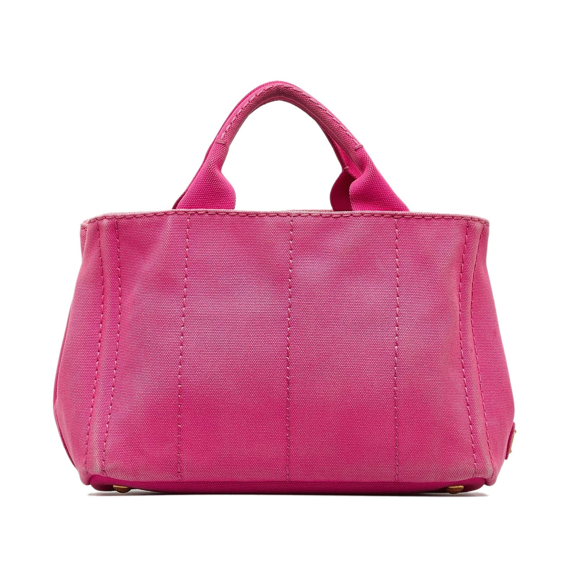 Prada Canapa Satchel Shg M7Rx6R Logo Satchel Bag