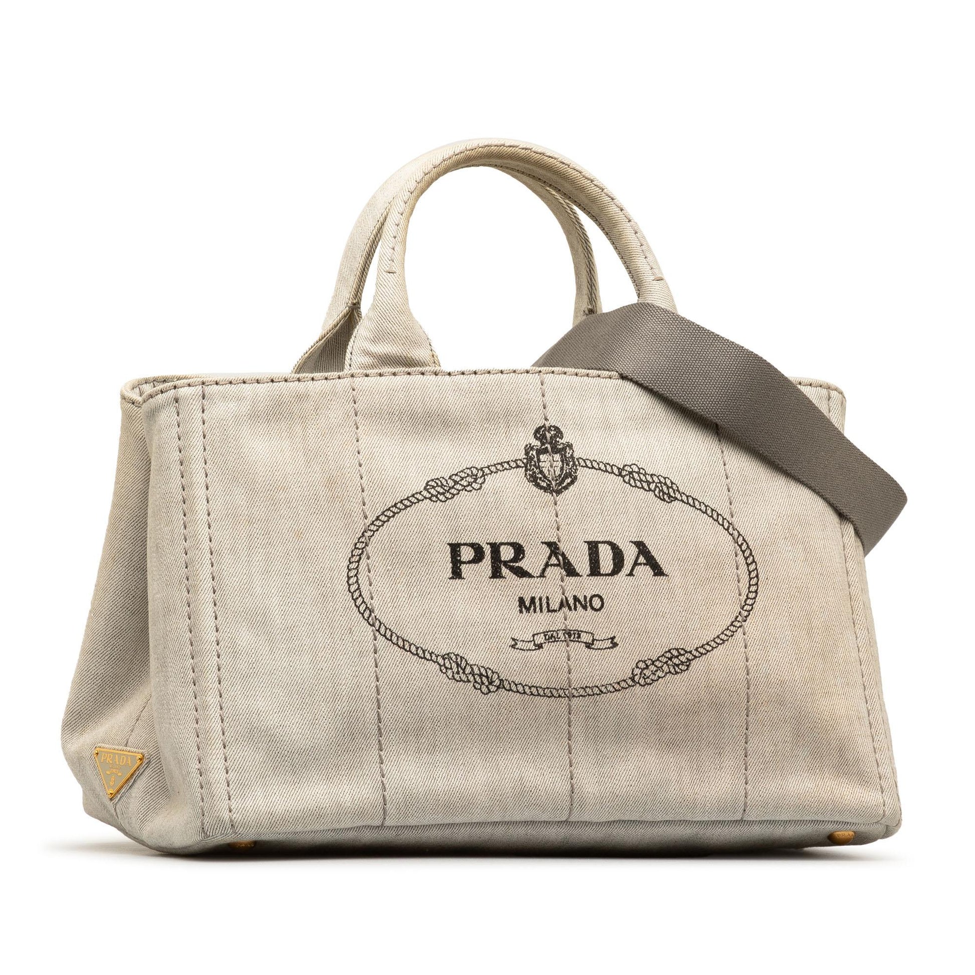 Prada Canapa Satchel Shg Kfou8O Logo Satchel Bag