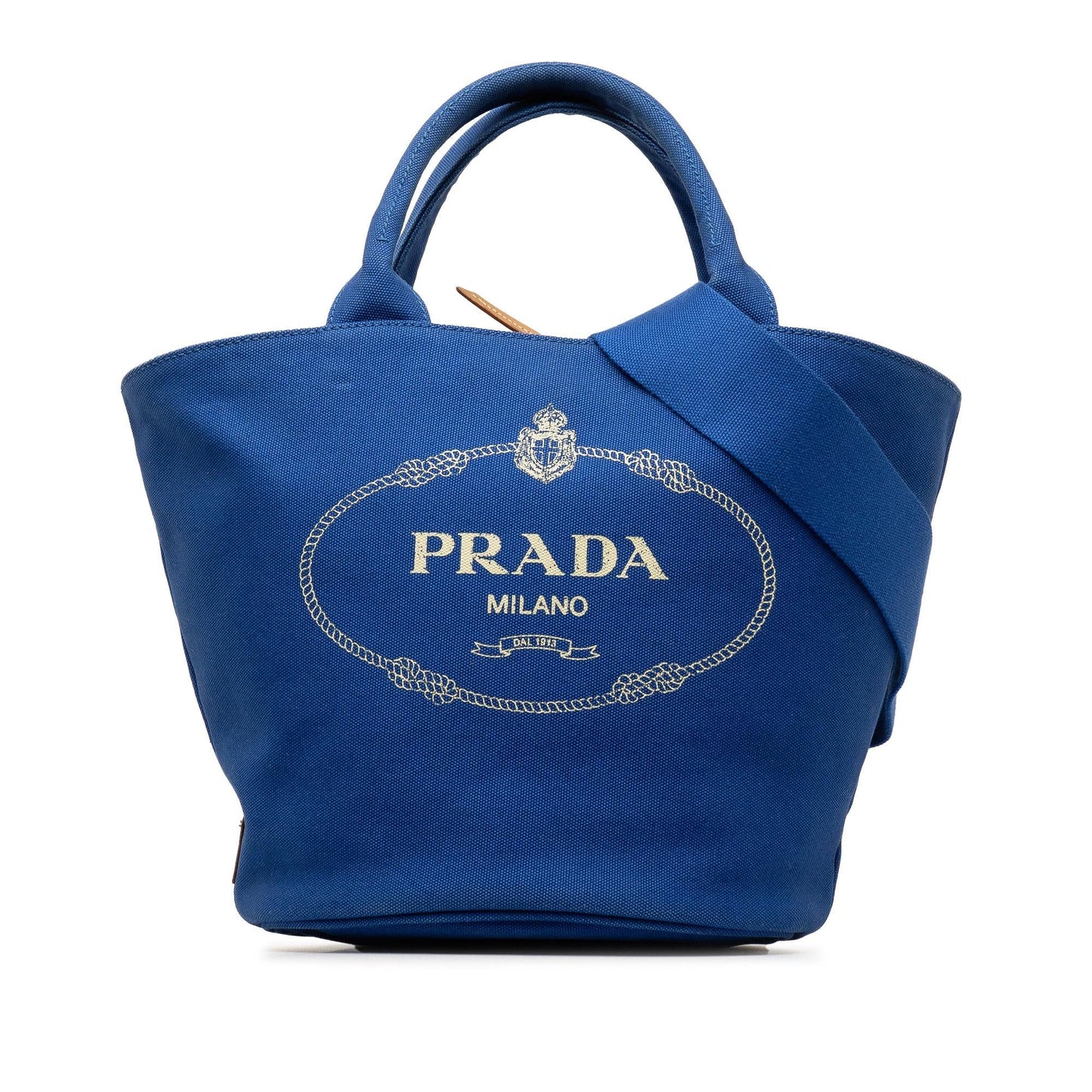 Prada Canapa Satchel Shg Ghoyth Logo Satchel Bag