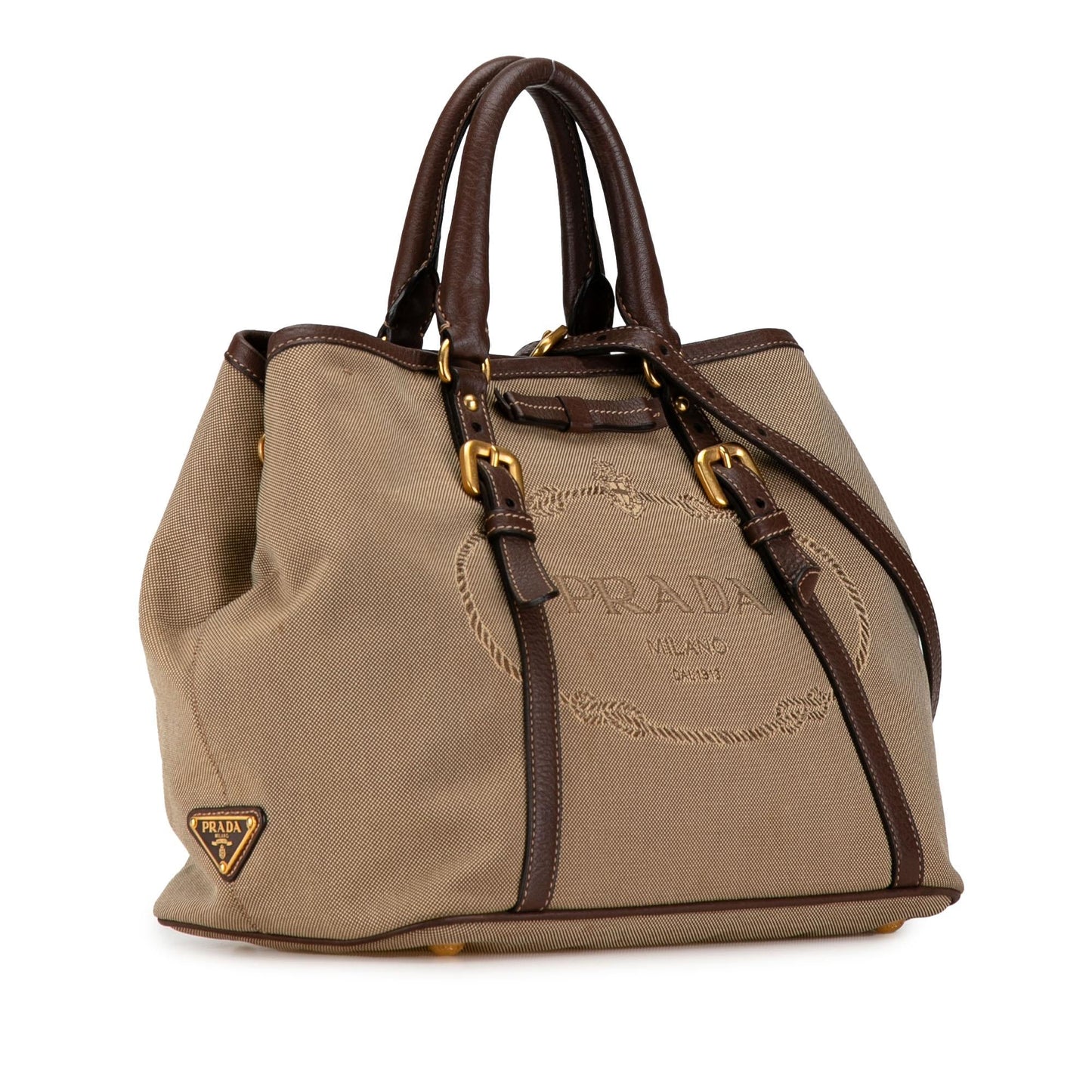 Prada Canapa Satchel Shg Htyttp Logo Satchel Bag