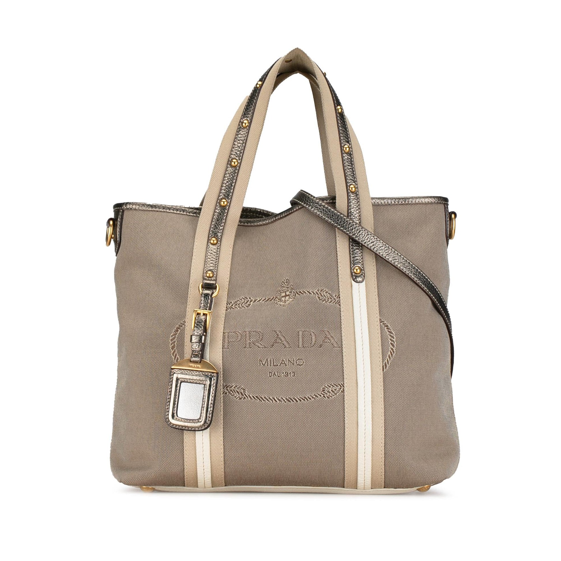 Prada Canapa Satchel Shg We9Yxd Logo Satchel Bag