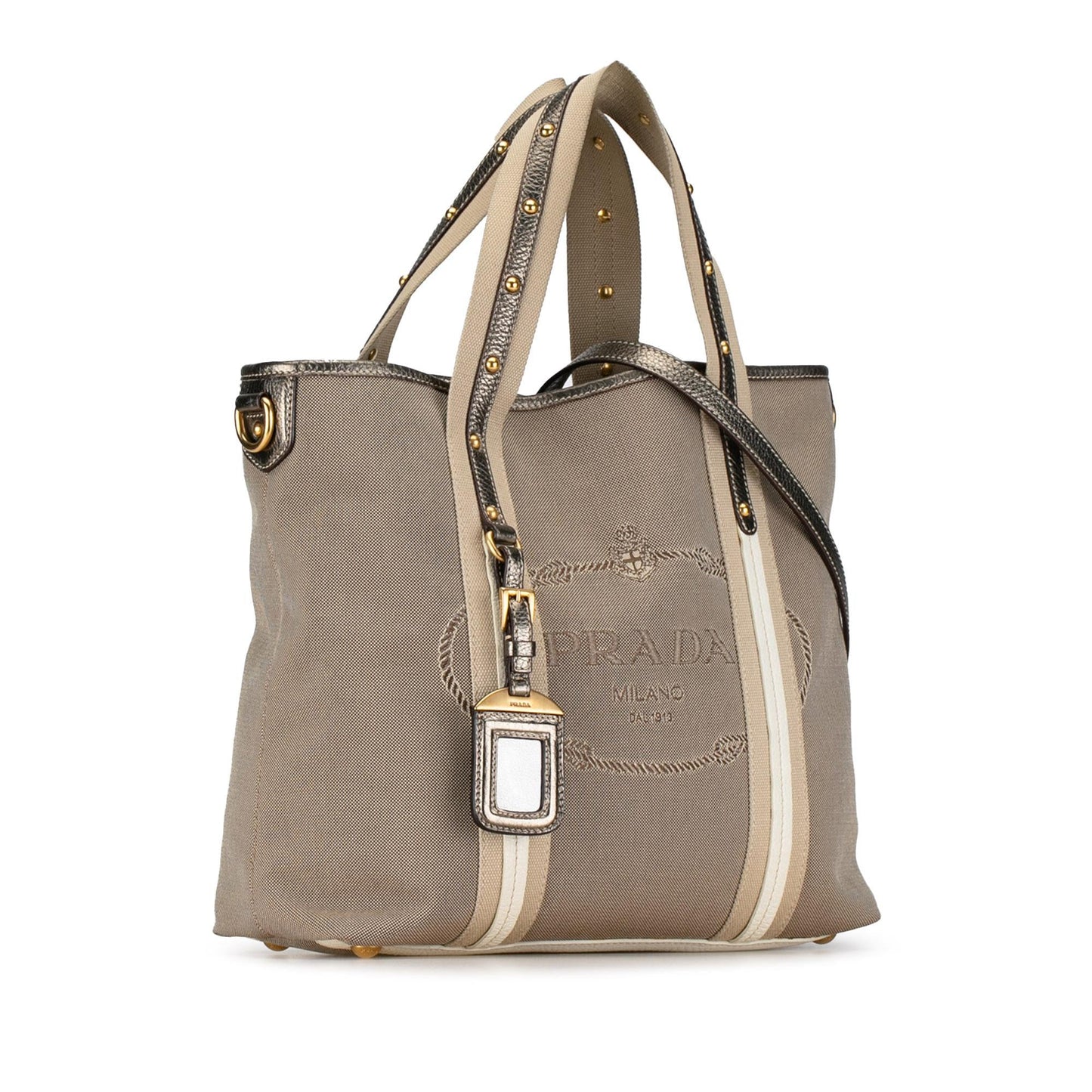 Prada Canapa Satchel Shg We9Yxd Logo Satchel Bag