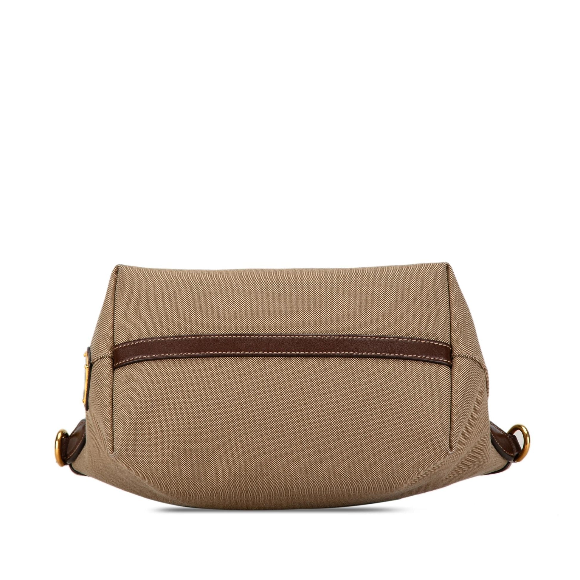 Prada Canapa Satchel Shg Idyuyz Logo Satchel Bag