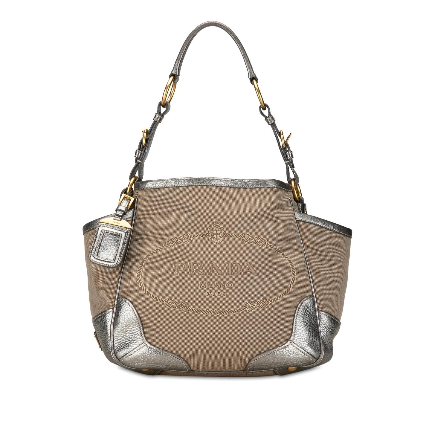 Prada Canapa Shoulder Bag Shg Mtrggi Logo