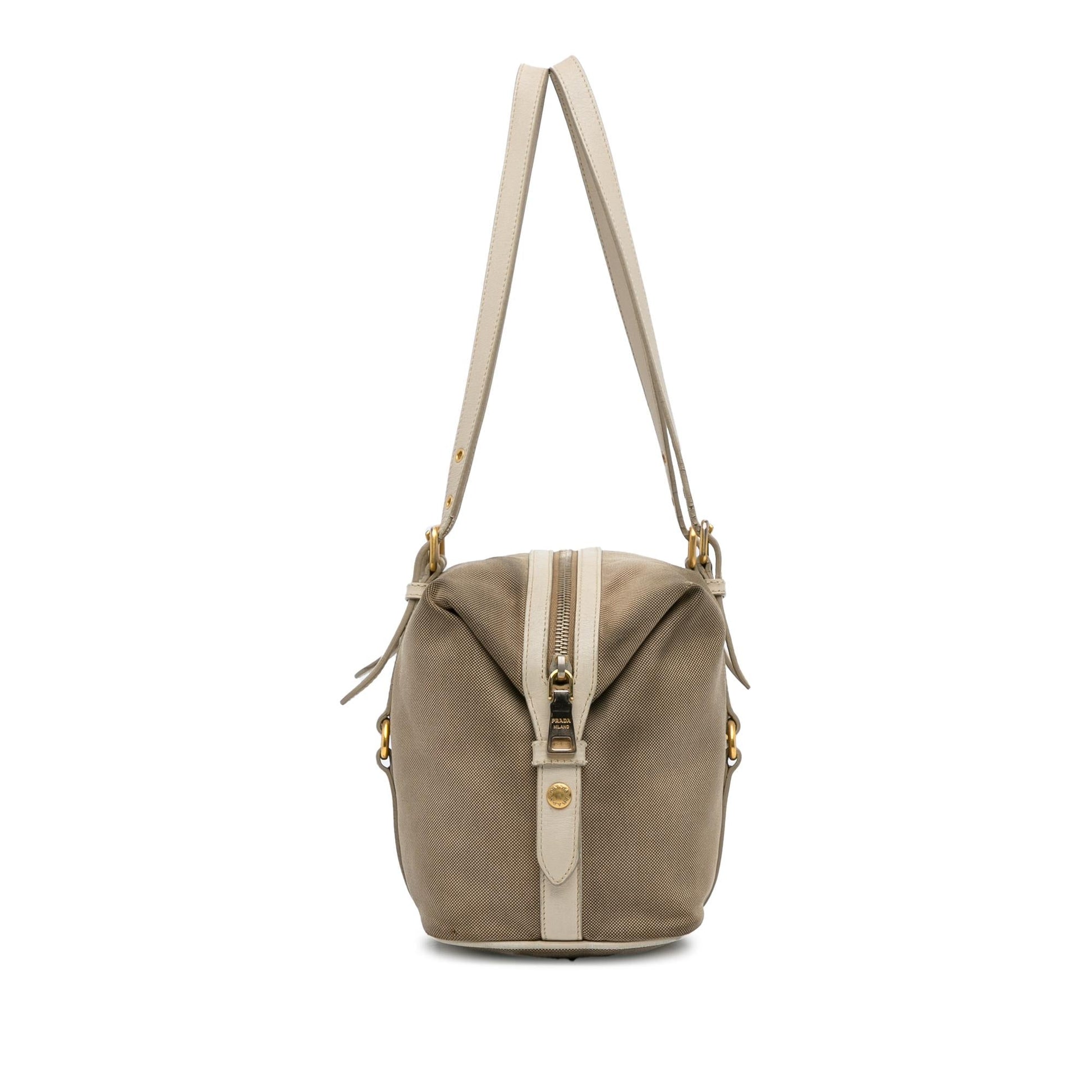 Prada Canapa Shoulder Bag Shg Vctlf9 Logo
